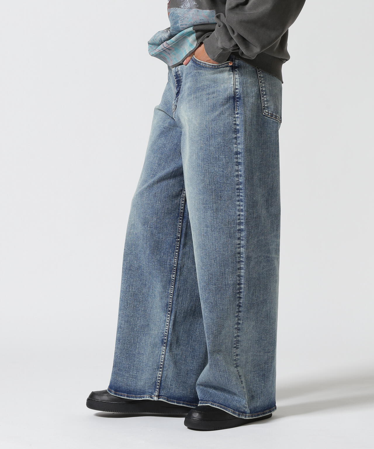 専用　SKATTERMAN & SNUGBRIM SURT(サート)WIDE DENIM ストレッチワイドデニム | B'2nd（ビー