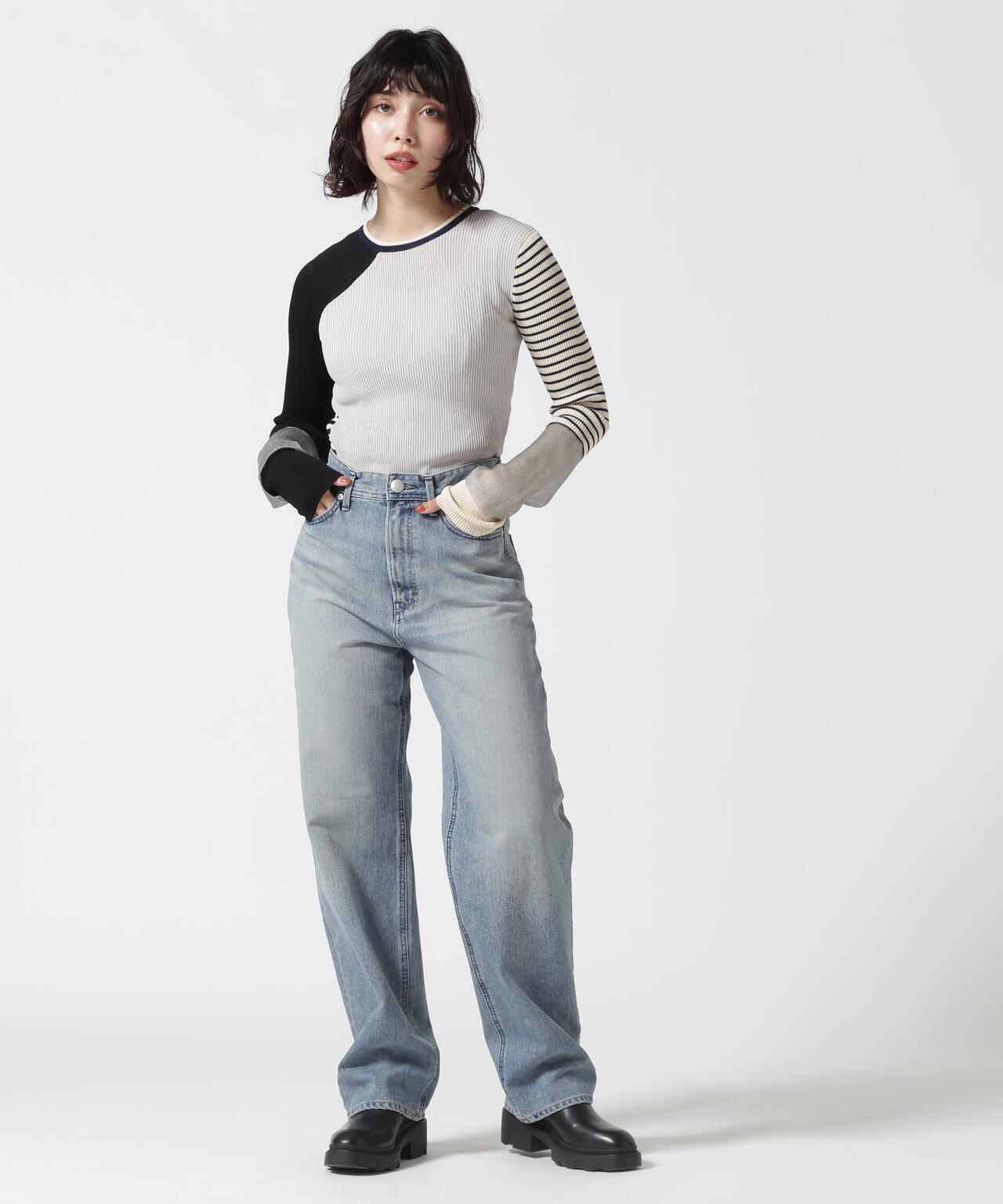 YANUK(ヤヌーク)　ボーイズストレート/LEA/57142231