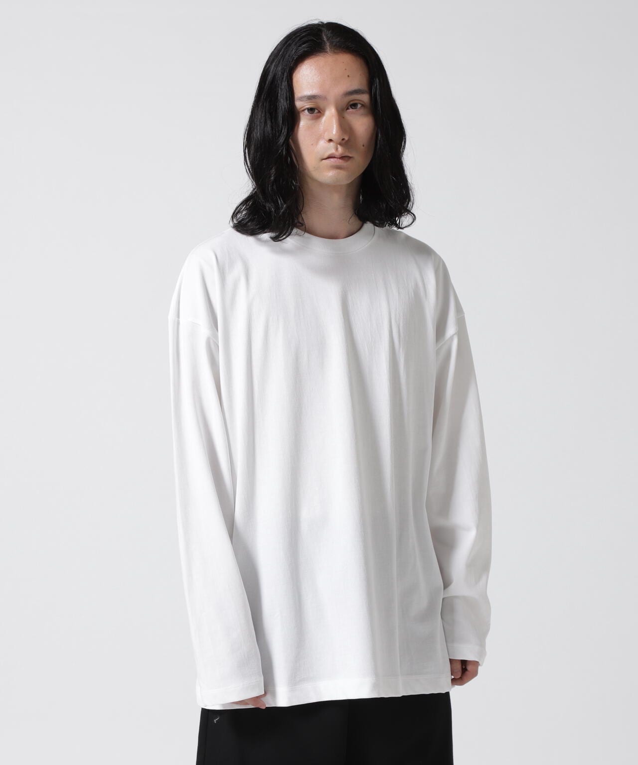 ビーセカンド（B’2nd）/ATON (エイトン)FRESCA PLATE ／ OVERSIZED L／S T−SHIRT ATON (エイトン)FRESCA PLATE / OVERSIZED L/S T-SHIRT | B'2nd（ビー