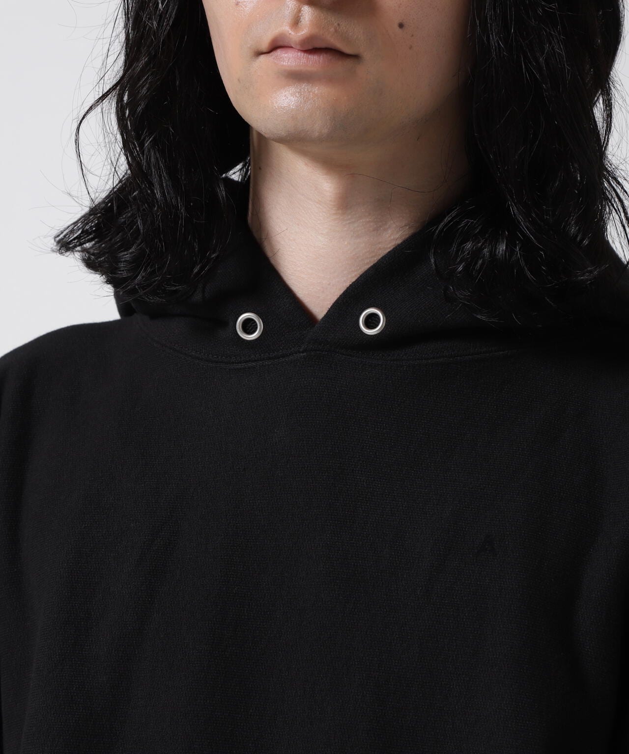 ATON (エイトン) GARMENT DYED URAKE  HOODIE