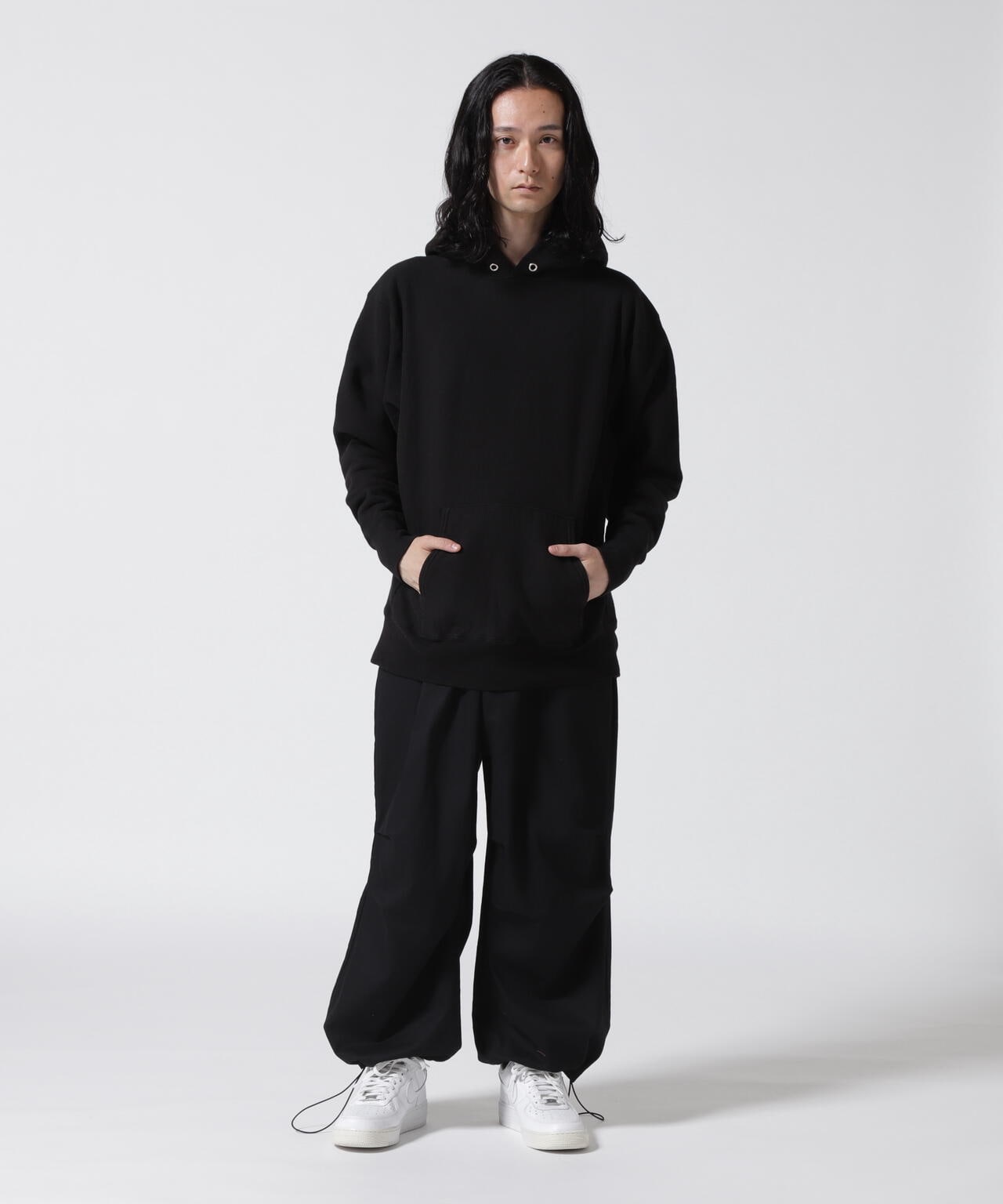 ATON (エイトン) GARMENT DYED URAKE HOODIE | B'2nd（ビーセカンド