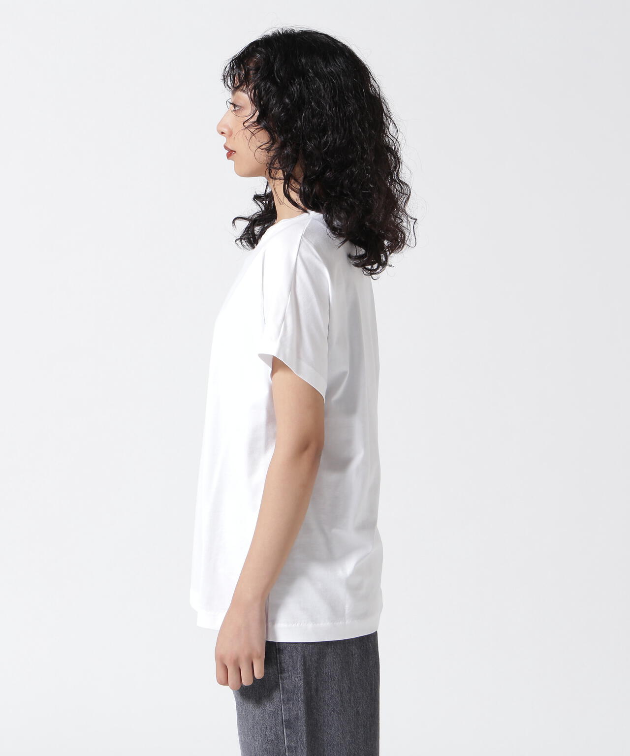 ATON/エイトン SUVIN 60/2 CAP SLEEVE Tシャツ ATON (エイトン) SUVIN 60/2 CAP SLEEVE T-SHIRT | B'2nd（ビー