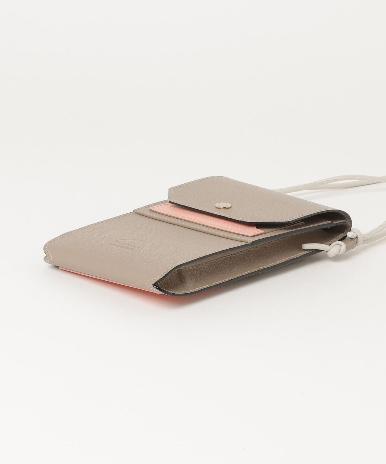 L'arcobaleno（ラルコバレーノ）フラップショルダーウォレット/LA807GT