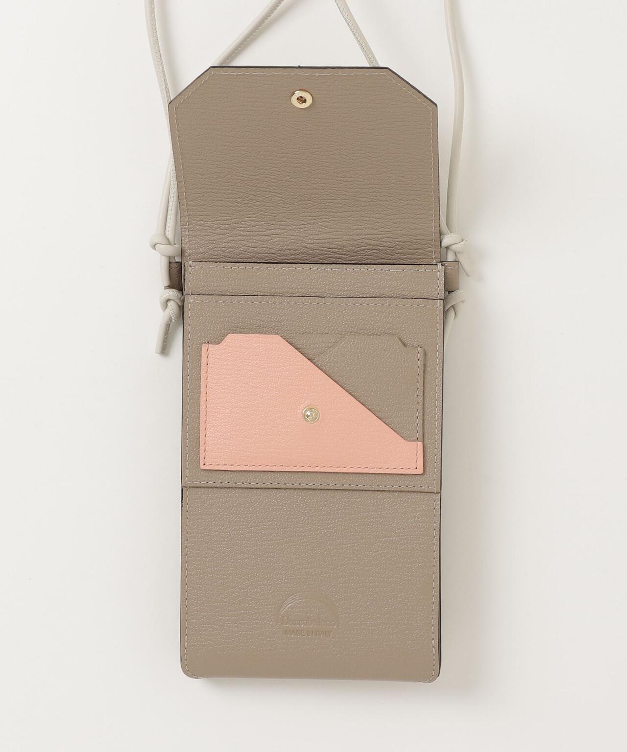 L'arcobaleno（ラルコバレーノ）フラップショルダーウォレット/LA807GT