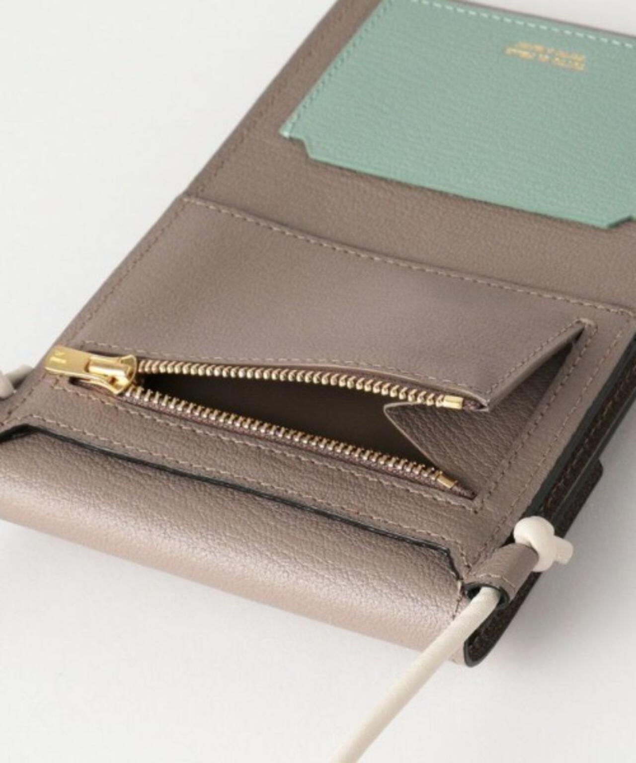 L'arcobaleno（ラルコバレーノ）フラップショルダーウォレット/LA807GT