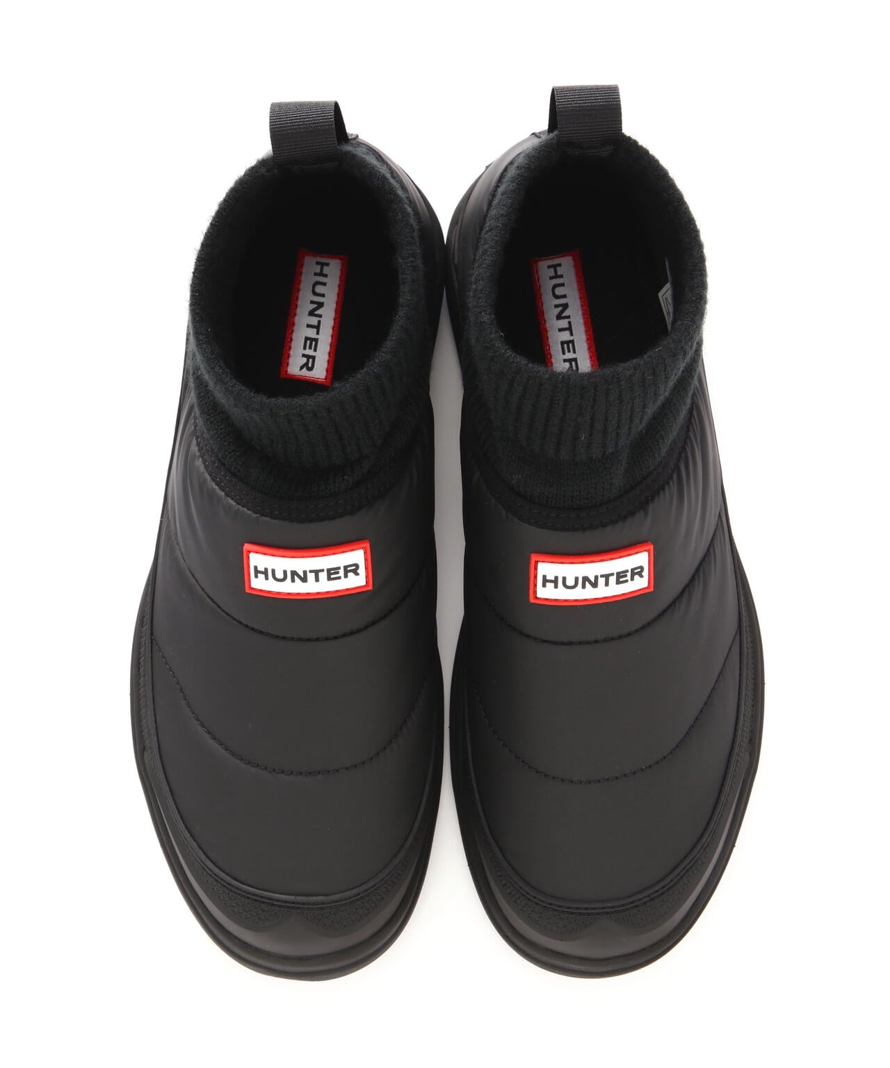 [美品] ハンターHunter メンズブーツ HUNTER(ハンター) MENS/IN/OUT PUFFER KNIT BOOT | B'2nd（ビー