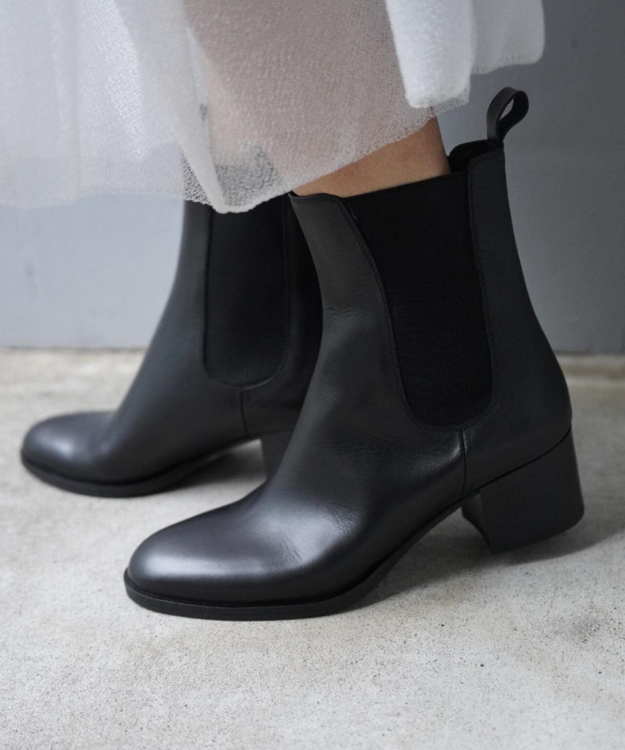 【良品】コルソローマ サイドゴアブーツ 38 チェルシー ブラック レザー 良品】コルソローマ サイドゴアブーツ 38 チェルシー ブラック レザー