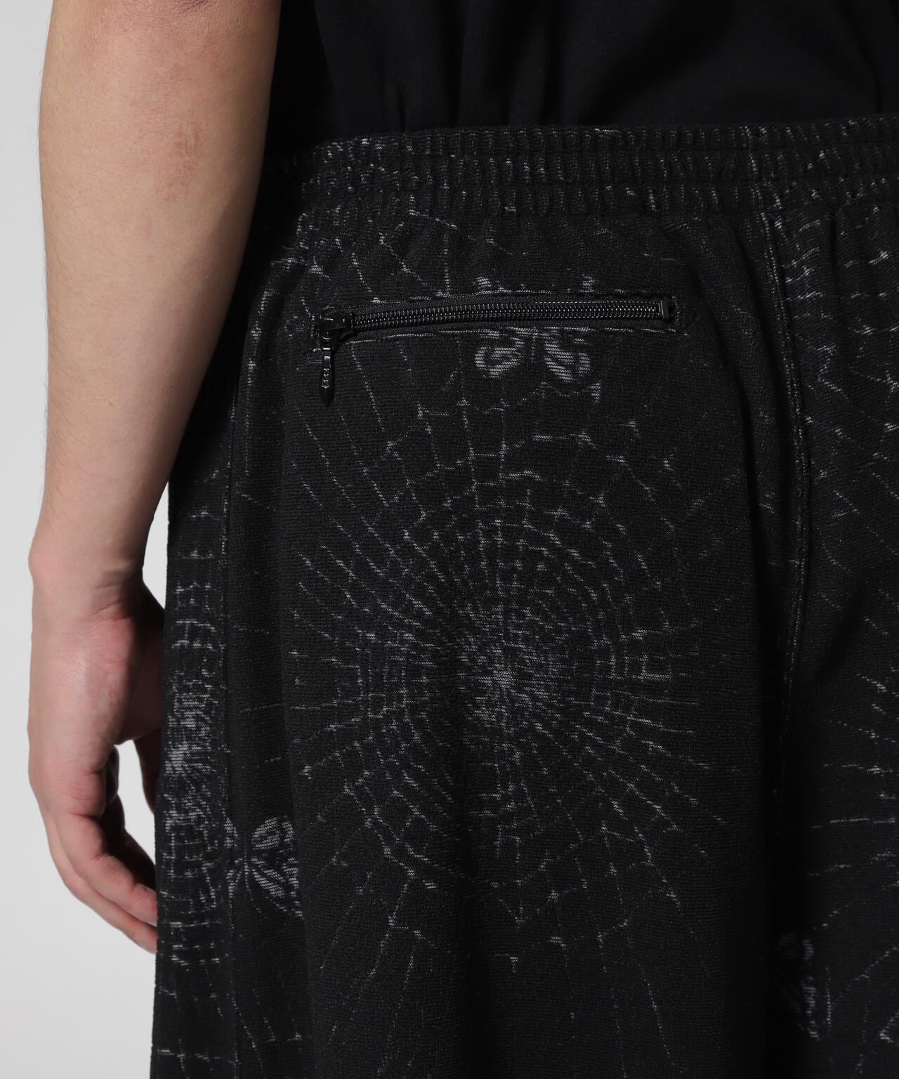 R*♡様 Needles トラックパンツ M ブラック NEEDLES / H.D. Track Pant - Pile Jacquard / Spider Web | B'2nd