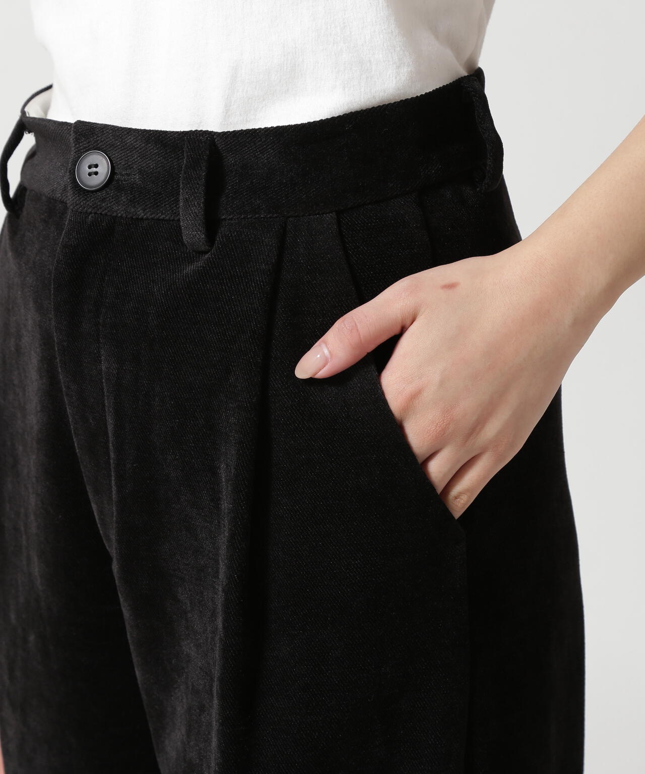 YENN(イエン) MOLE TWILL CURVED PANT | B'2nd（ビーセカンド