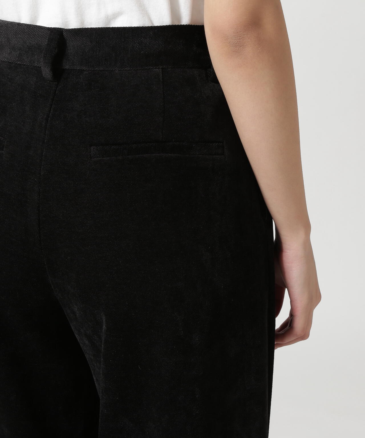 YENN(イエン) MOLE TWILL CURVED PANT | B'2nd（ビーセカンド