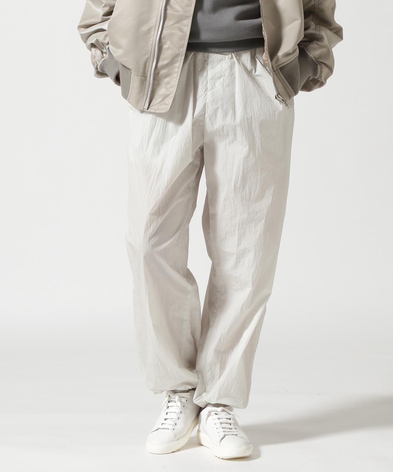 ATON (エイトン) ナイロンパンツ　サイズ06（LL） ATON (エイトン) HAND DIED NYLONOVER PANTS | B'2nd（ビーセカンド