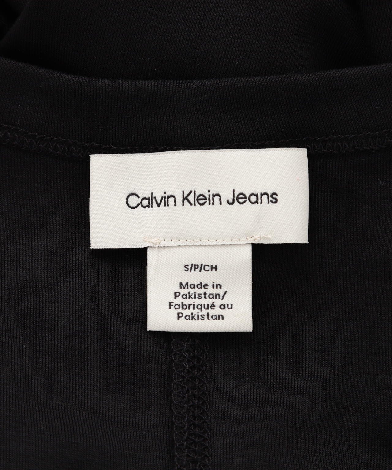 【日本未入荷！】　  カルバンクライン　ワンピース 黒　S ワンピース - ショートスリーブカットソーワンピース | カルバン