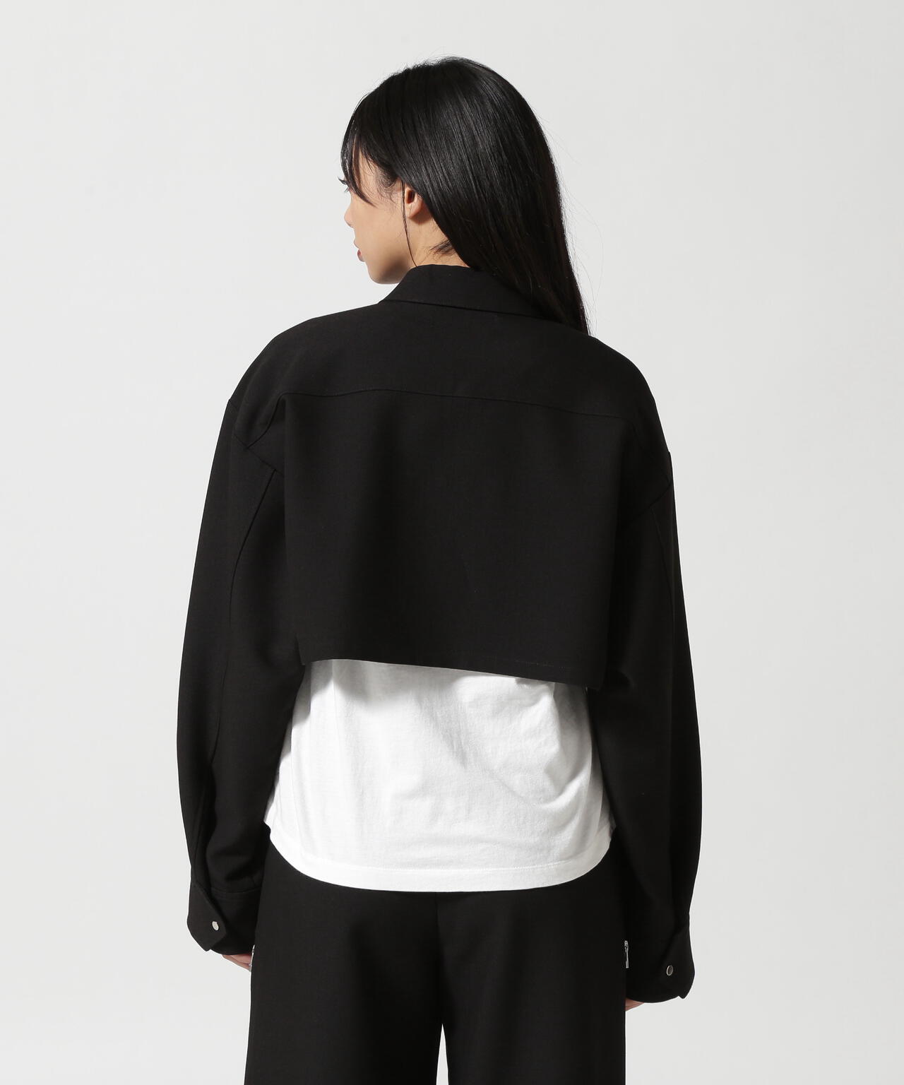 CASANE（カサネ）別注イレギュラーヘムジップシャツ | B'2nd（ビー