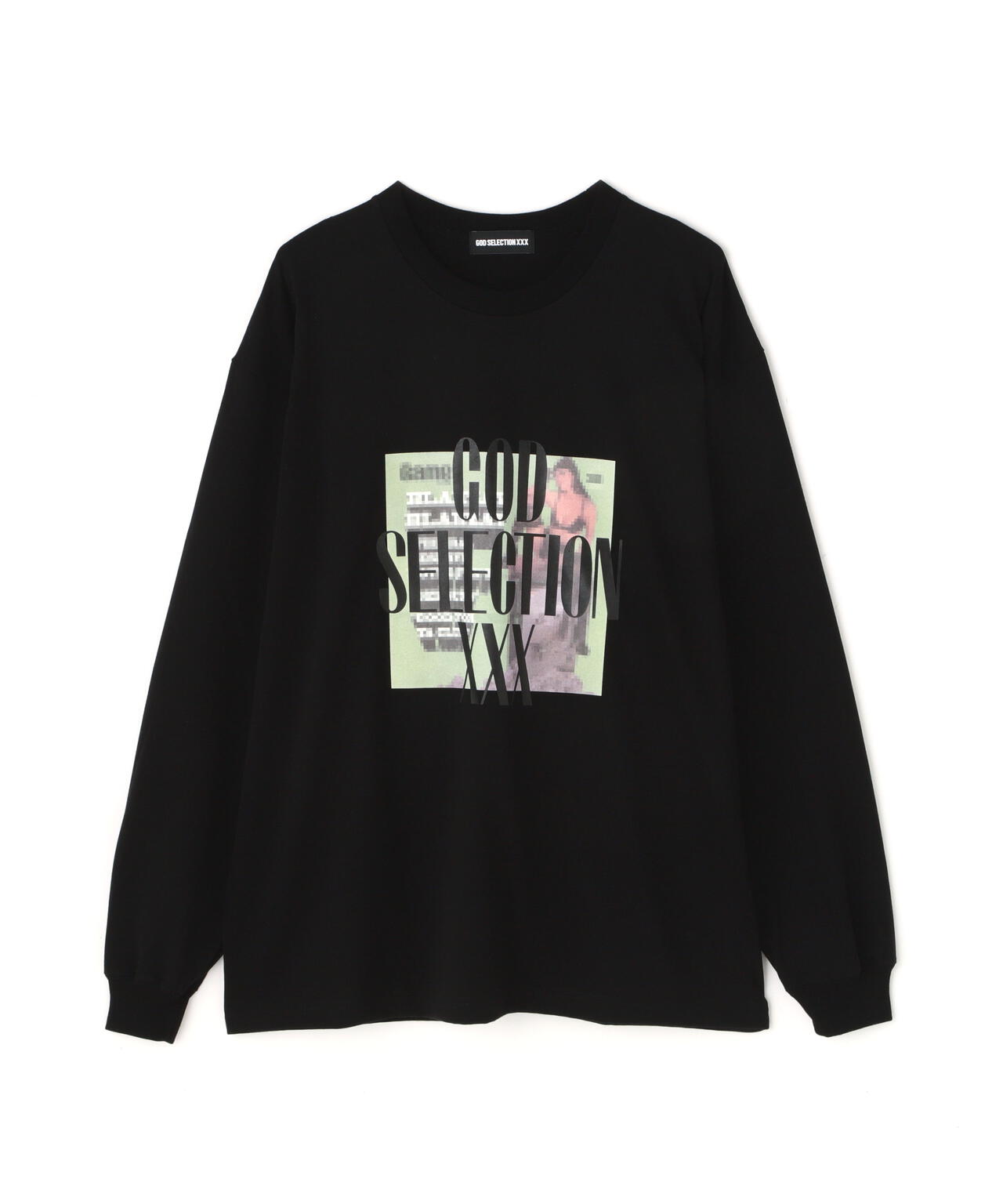 GOD SELECTION XXX / MOSAIC LONG SLEEVE T-SHIRT GX-A25-LT-09 | B