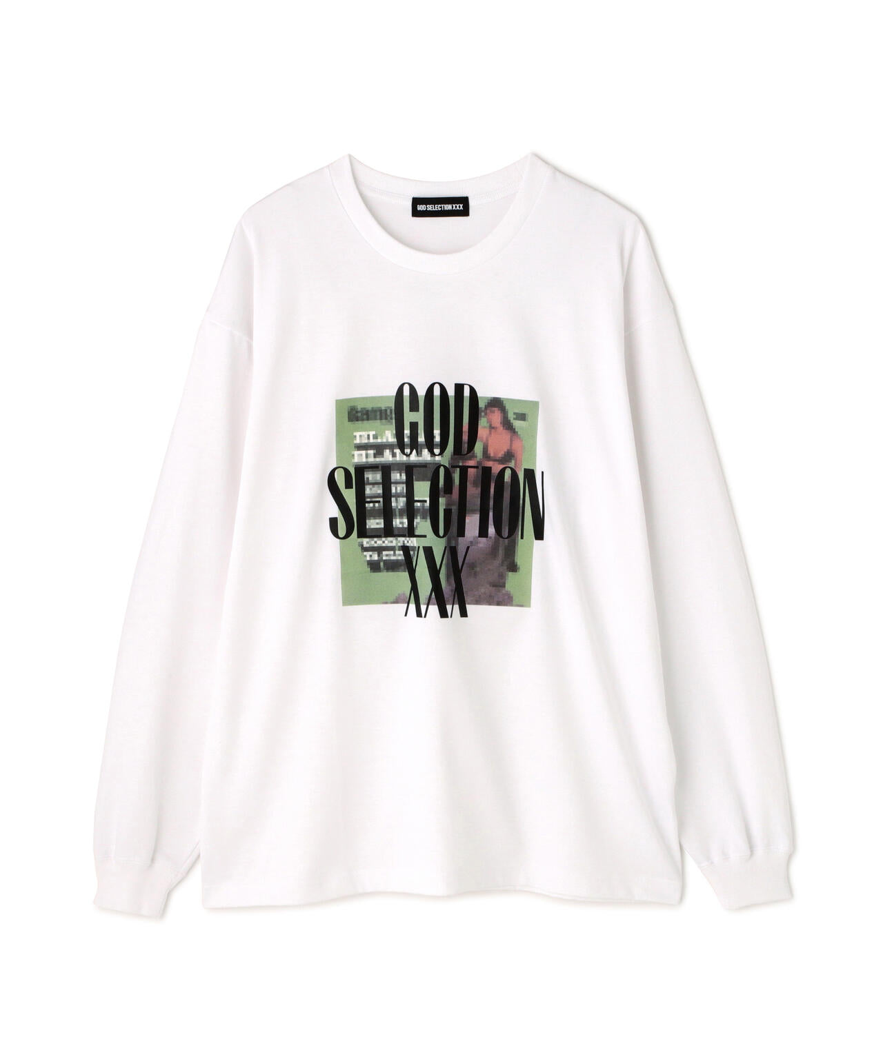 GOD SELECTION XXX / MOSAIC LONG SLEEVE T-SHIRT GX-A25-LT-09 | B