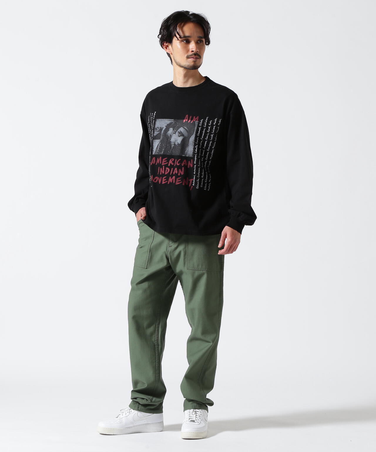 REMI RELIEF(レミレリーフ) 別注20/-天竺ロンT（INDIAN） | B'2nd