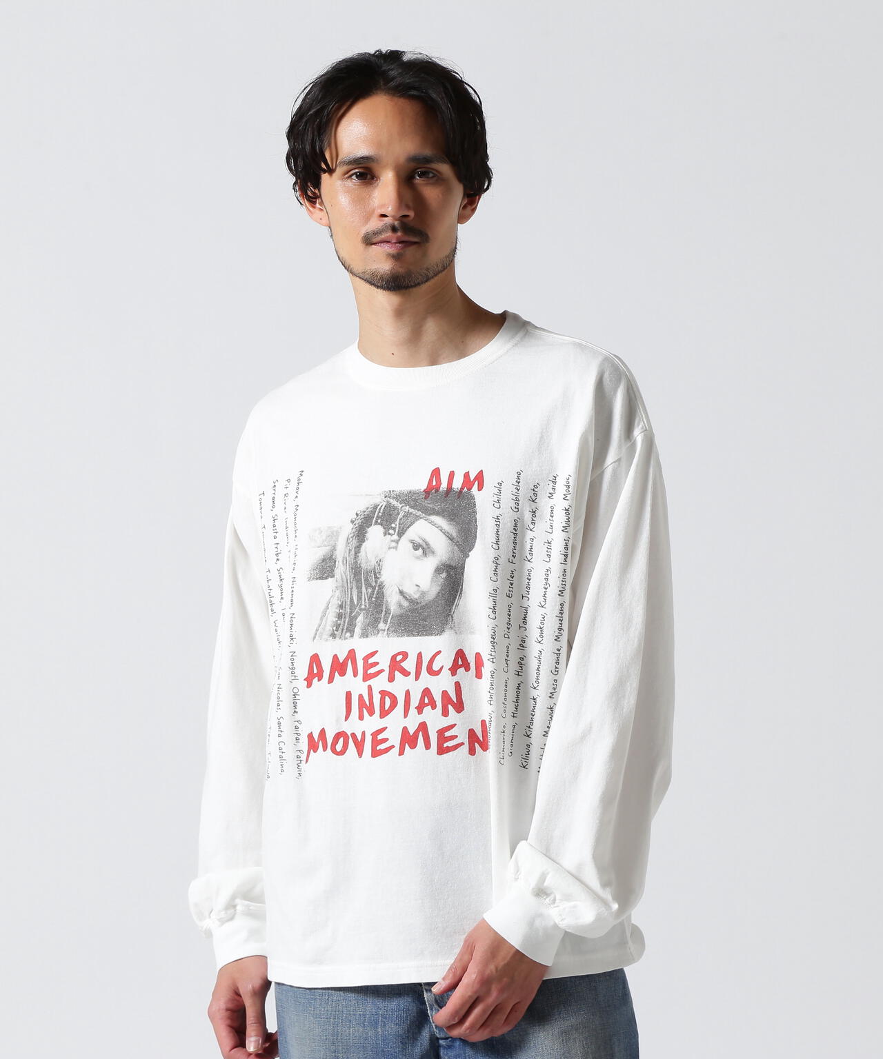 L'Appartement 【REMI RELIEF/レミレリーフ】ロンT REMI RELIEF（レミレリーフ） 別注 HARD スペシャル加工20 天竺