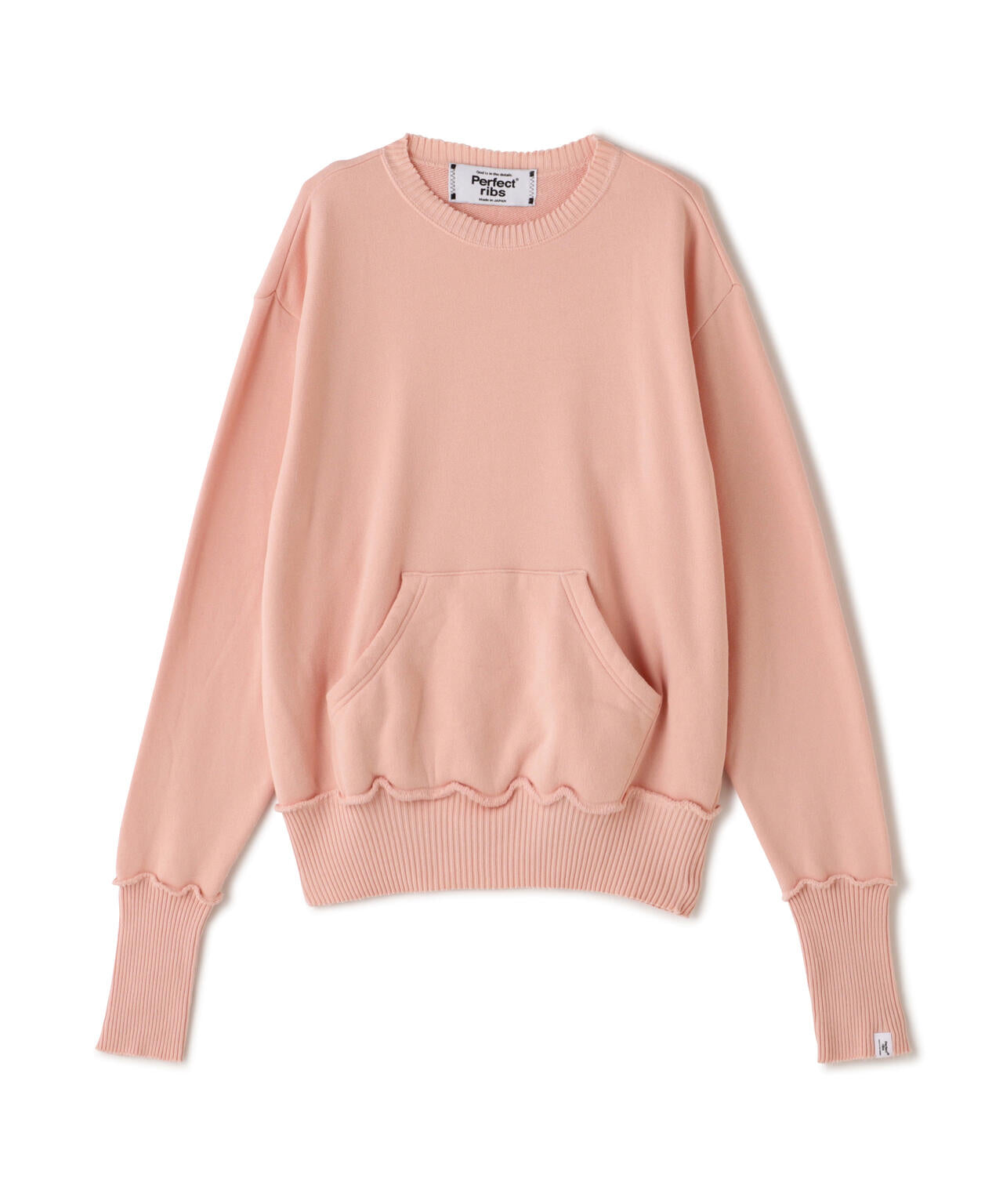 PERFECT RIBS（パーフェクトリブズ）Relax Pocket Crew Neck Sweat | B
