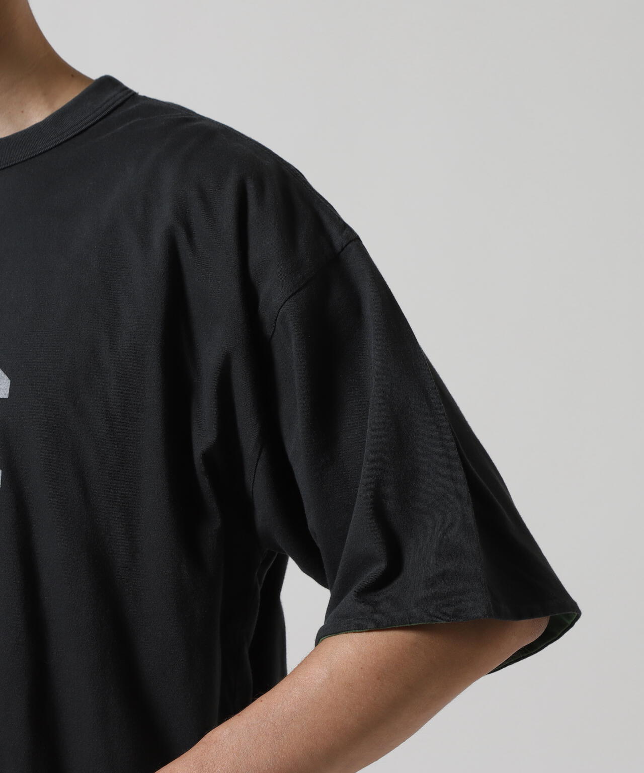 REMI RELIEF(レミレリーフ)別注40/- 天竺BIGサイズ リバーシブルT | B