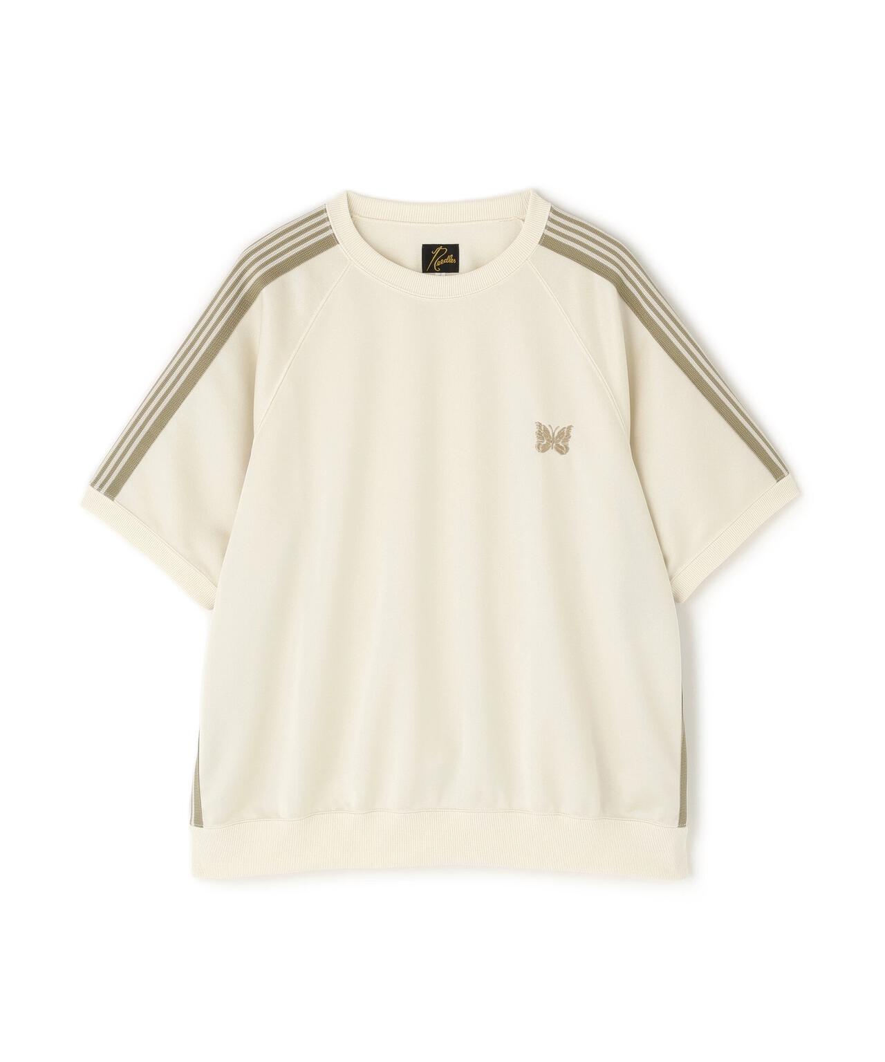 NEEDLES【B'2nd EXCLUSIVE】 S/S TRACK CREW NECK SHIRT - POLY SMOOTH