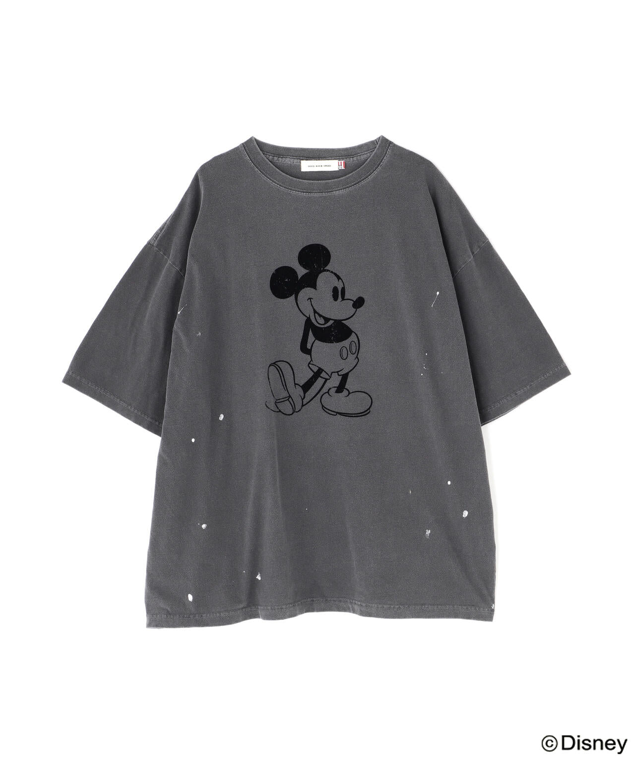 【最終お値下げ】GOOD ROCK SPEED別注ペインティングミッキーTシャツ GOOD ROCK SPEED (グッドロックスピード) 別注ペインティングミッキーT
