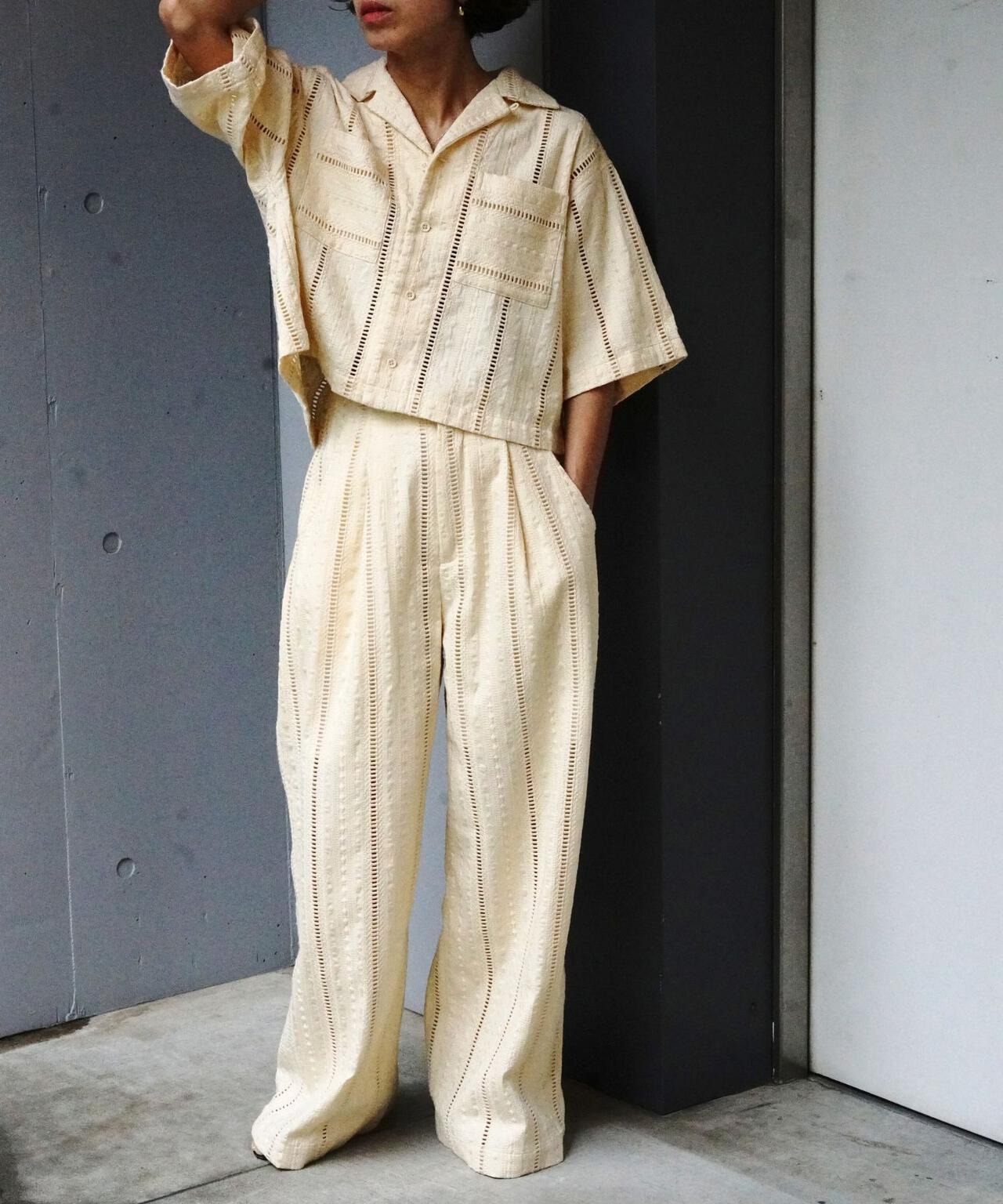 Schott×RUMBLE RED（ショット×ランブルレッド）オリジナル刺繍マリン