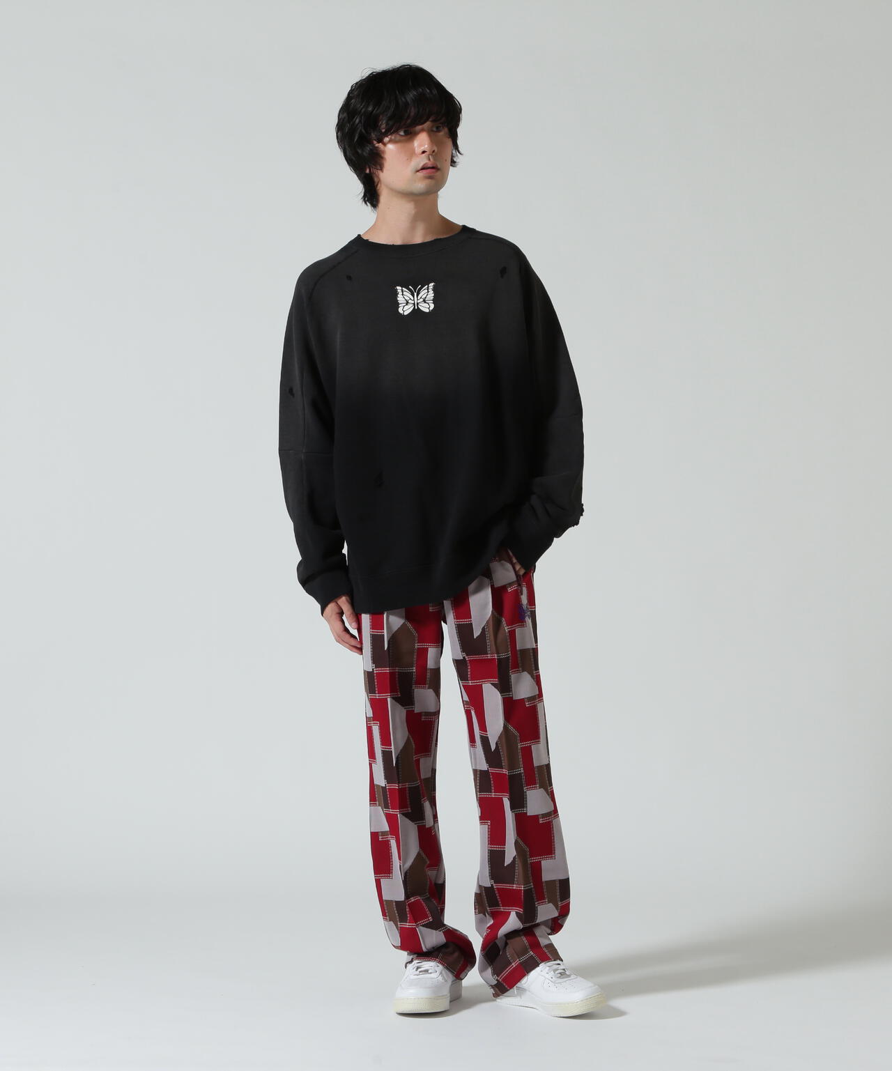 NEEDLES ニードルズ / Track Pant - Poly Jacquard