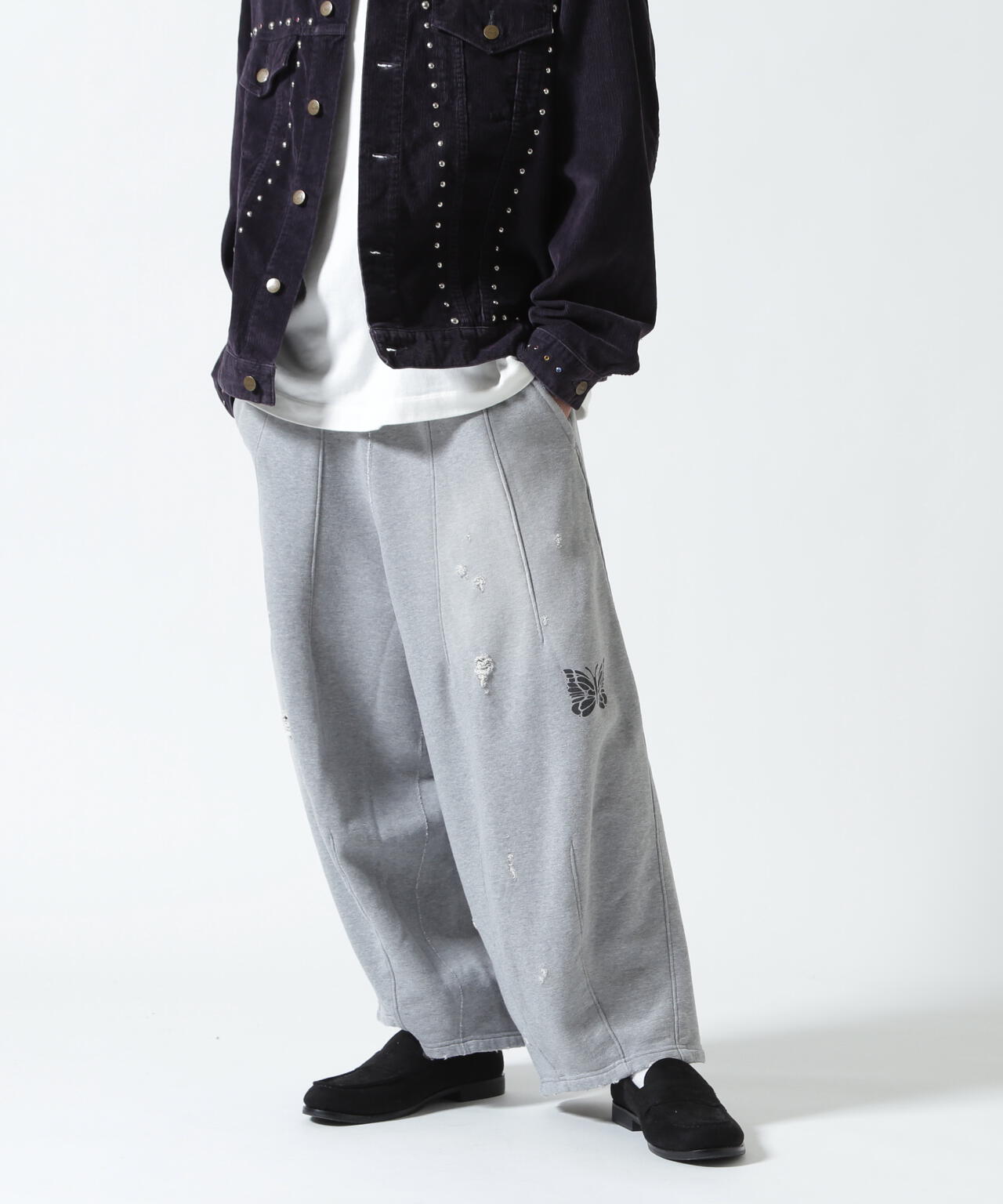 NEEDLES / ニードルズ / Deconstructed H.D. Sweat Pant - Cotton