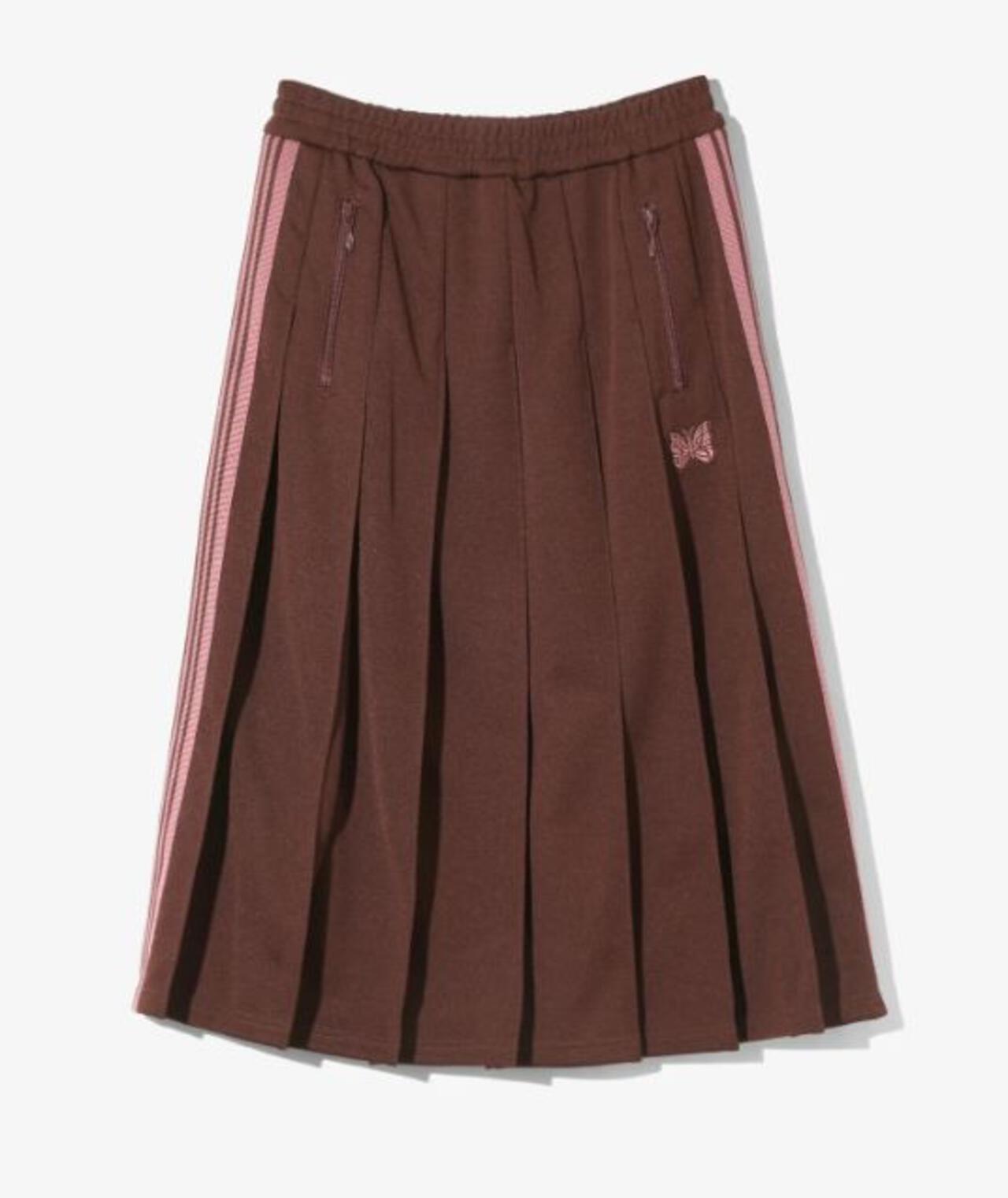 NEEDLES / ニードルズ / Pleated Track Skirt - Poly Smooth RW322