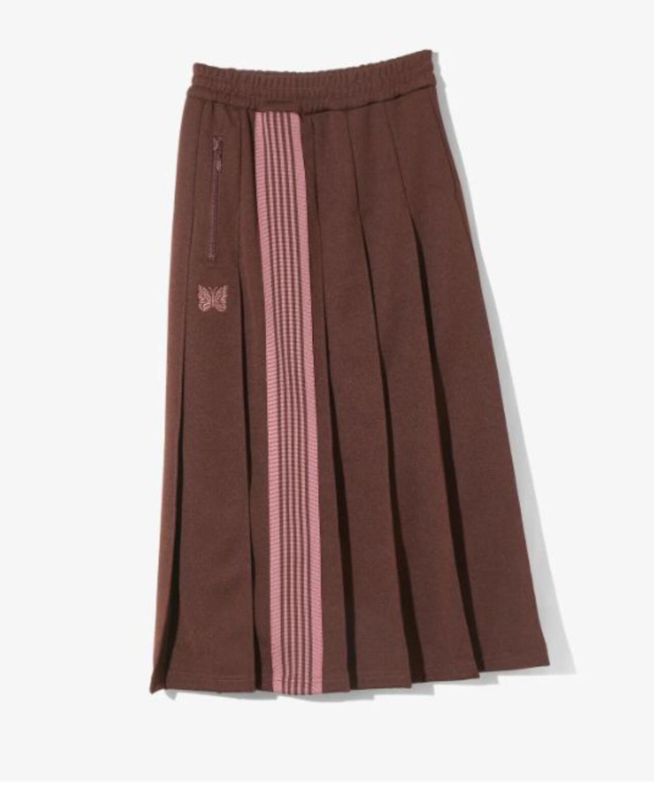 NEEDLES / ニードルズ / Pleated Track Skirt - Poly Smooth RW322