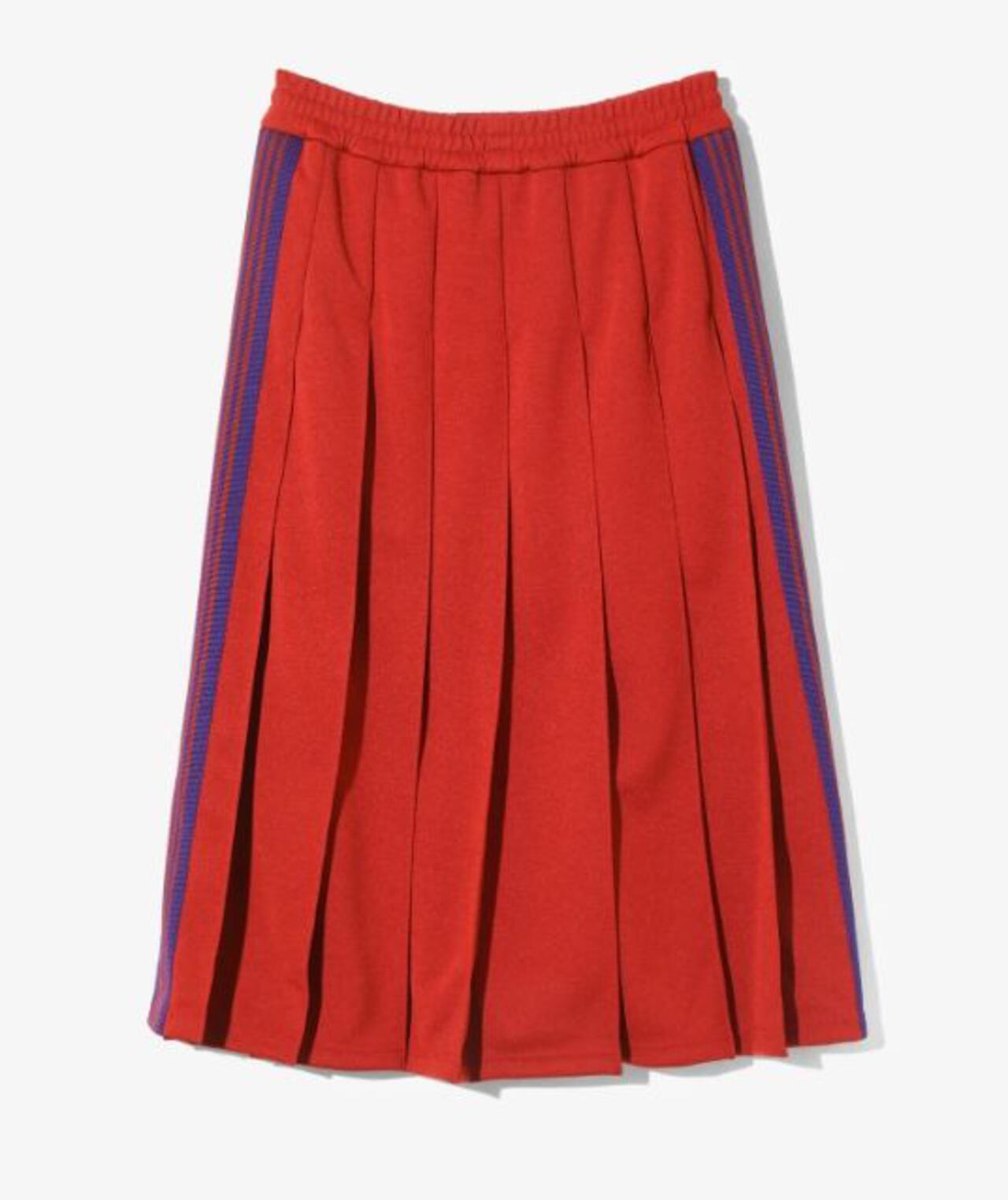 NEEDLES / ニードルズ / Pleated Track Skirt - Poly Smooth RW322 | B