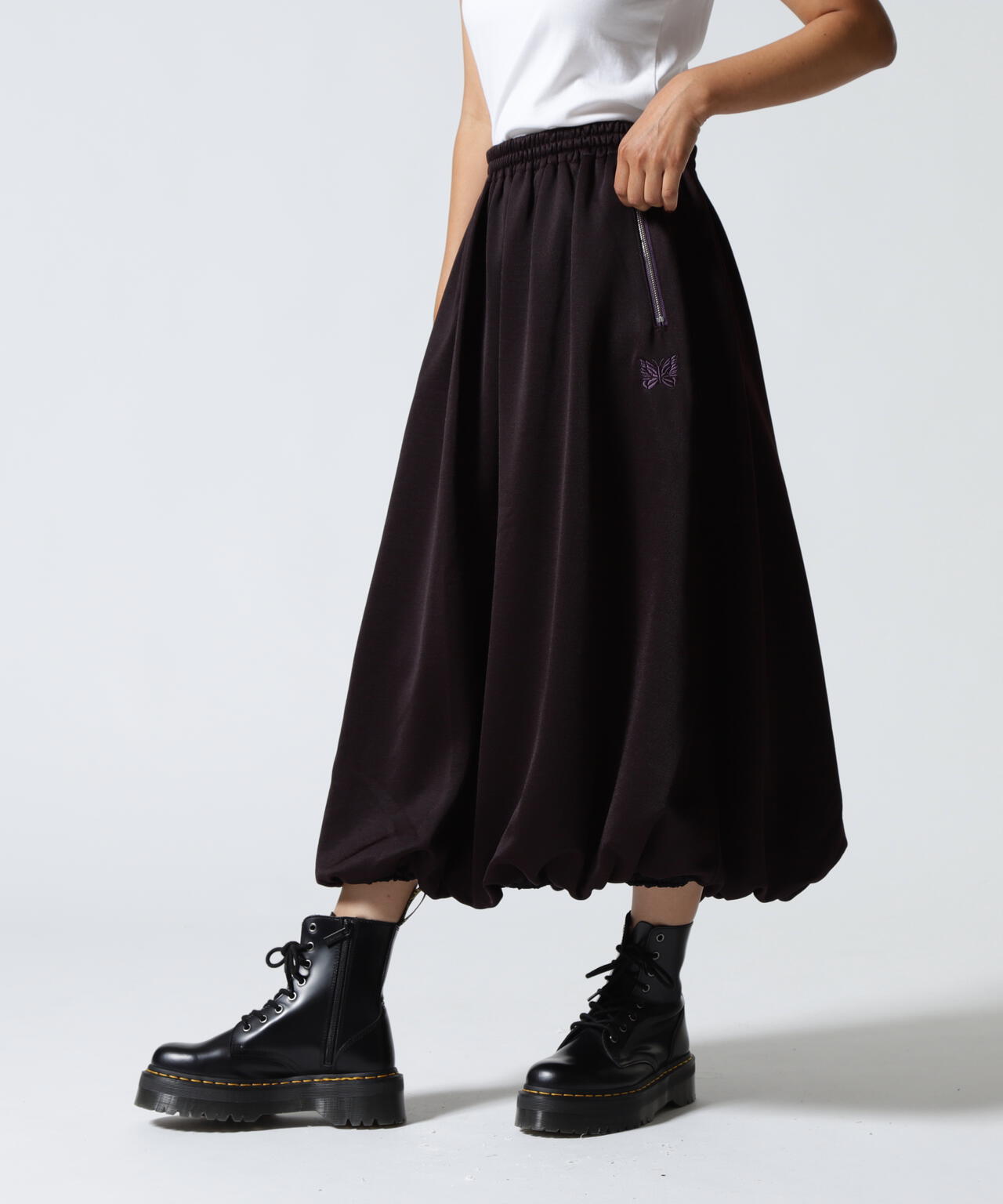 NEEDLES / ニードルズ / Balloon Track Skirt - Bright Jersey