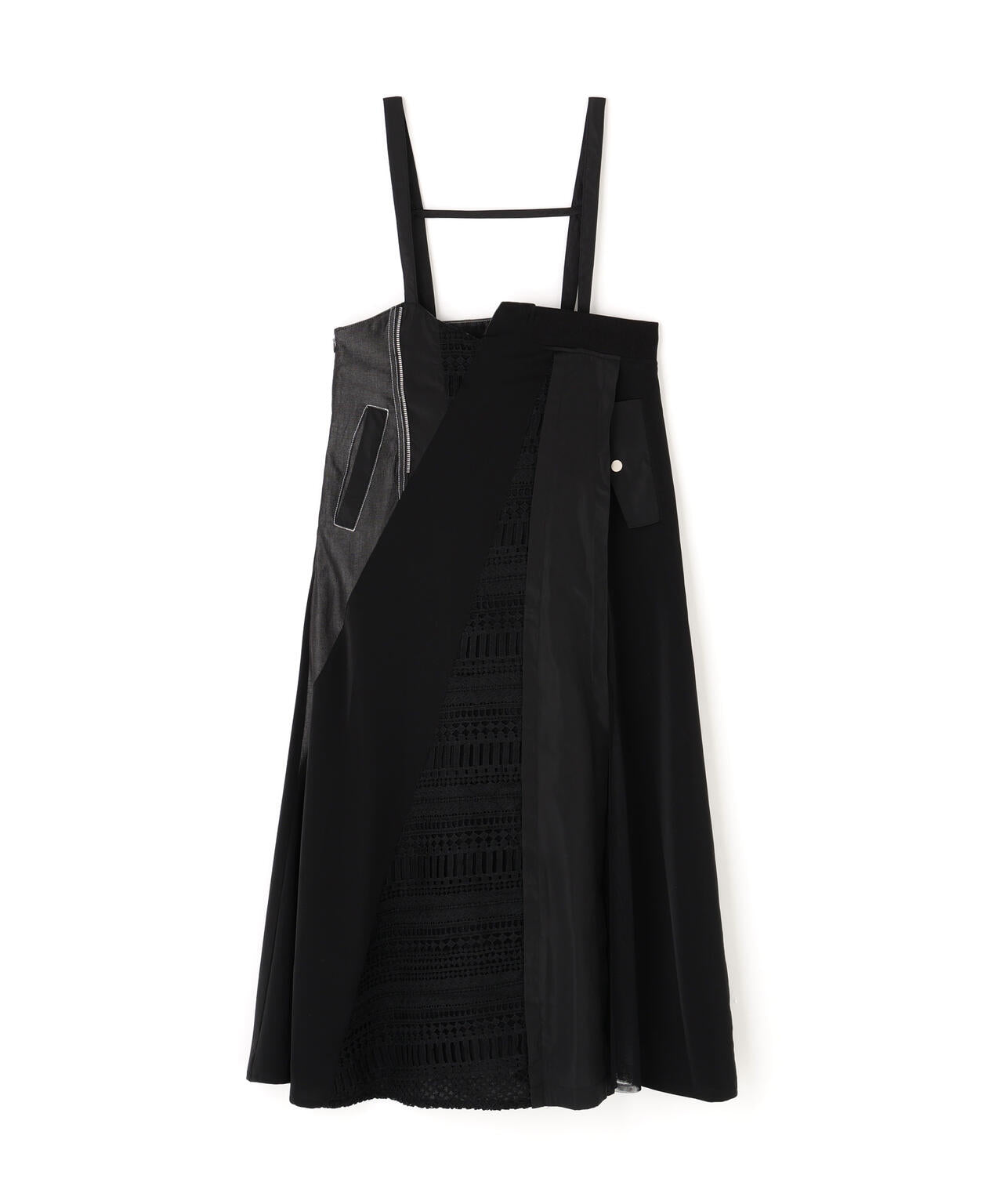 AULA AILA（アウラ アイラ）別注2WAYLACE MIX JUMPER SKIRT