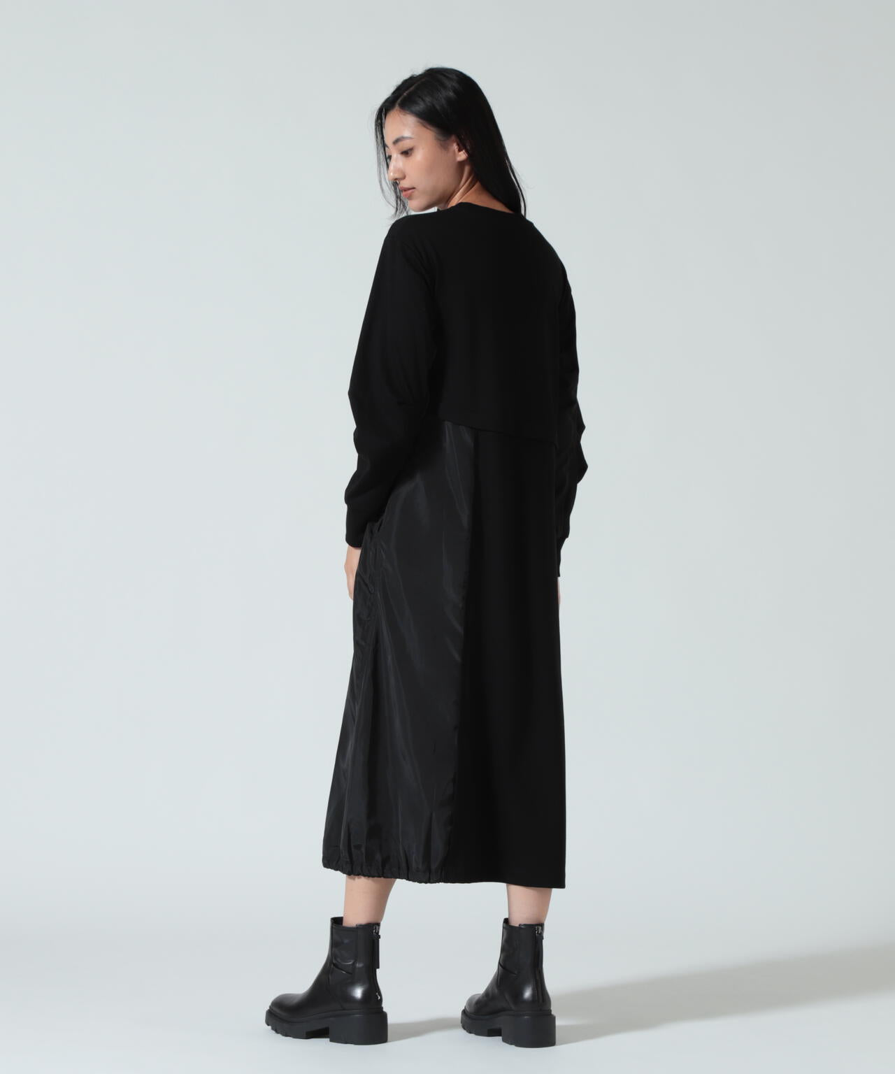 AULA AILA（アウラ アイラ）別注ミリタリーライクカットソーワンピース