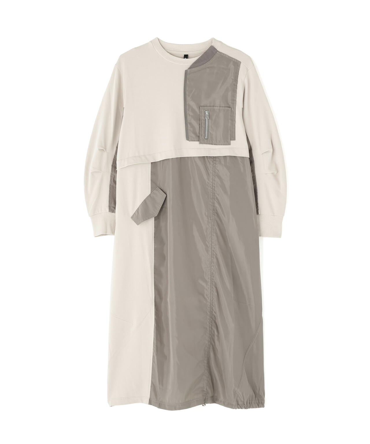 AULA AILA（アウラ アイラ）別注ミリタリーライクカットソーワンピース