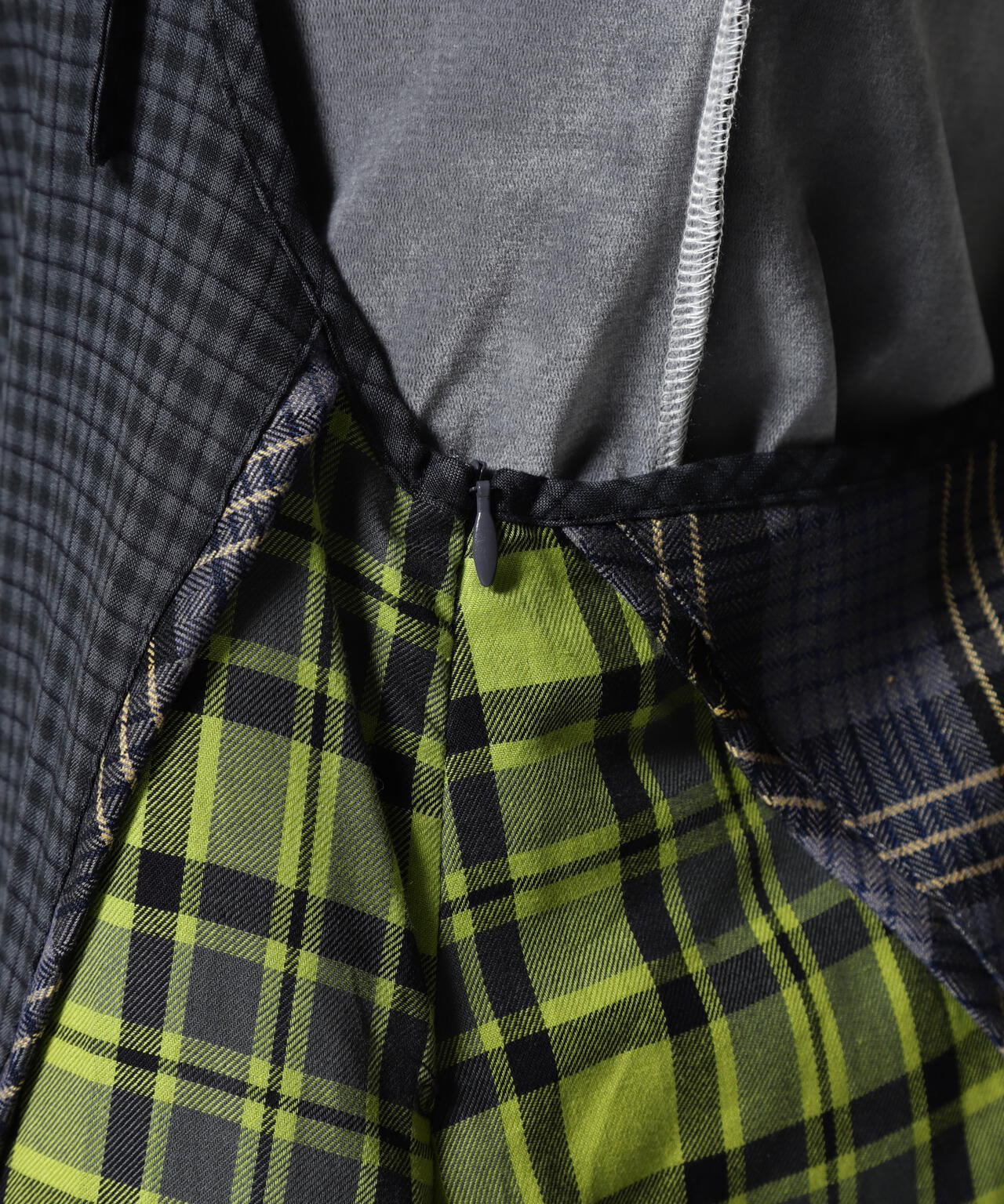 AULA AILA（アウラ アイラ）別注チェックジャンパースカート | B'2nd