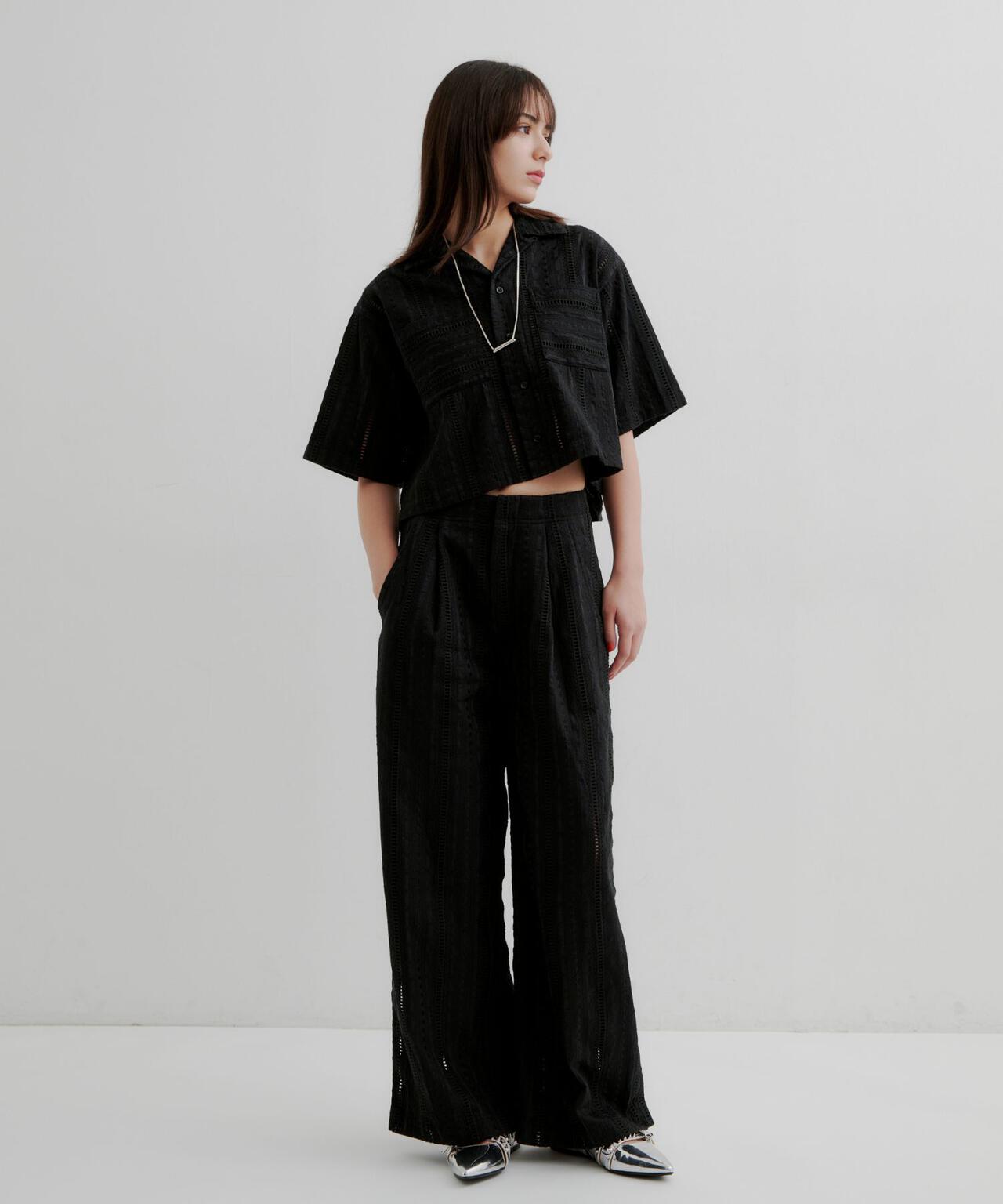 Schott Bros. 鶴柄 半袖シャツ Mサイズ Schott Bros. 鶴柄 半袖シャツ Mサイズ Schott Bros. 鶴柄 半袖シャツ