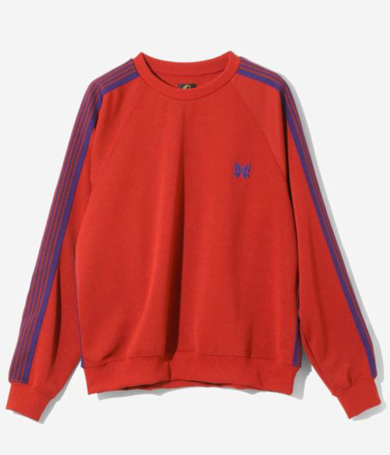 NEEDLES ニードルズ / Track Crew Neck Shirt - Poly Smooth RW315