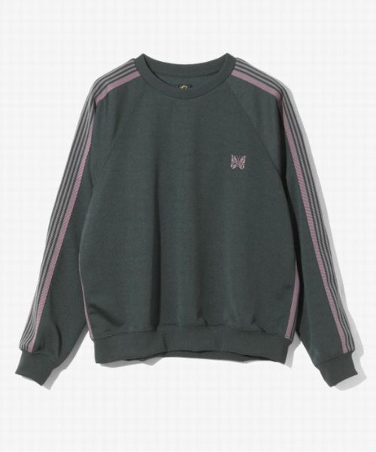 NEEDLES ニードルズ / Track Crew Neck Shirt - Poly Smooth RW315