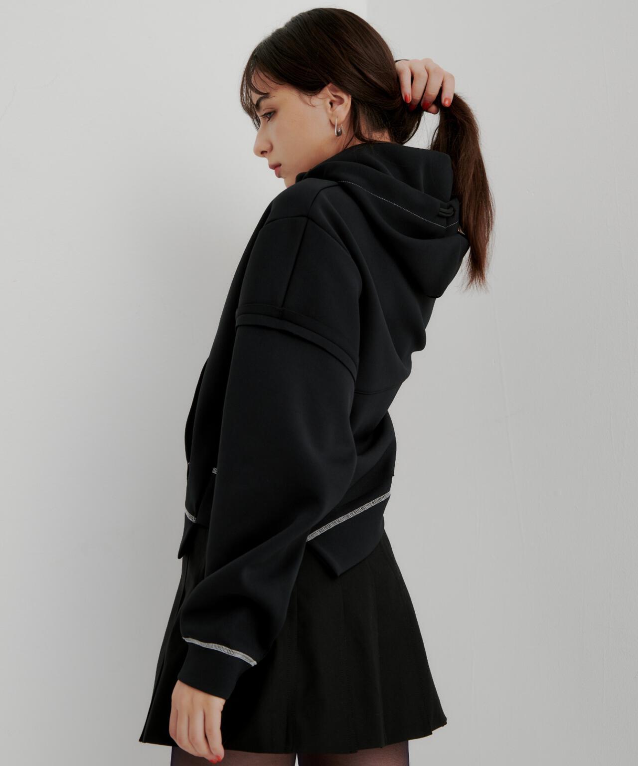 CASANE（カサネ）ダブルコードZIPパーカー | B'2nd（ビーセカンド