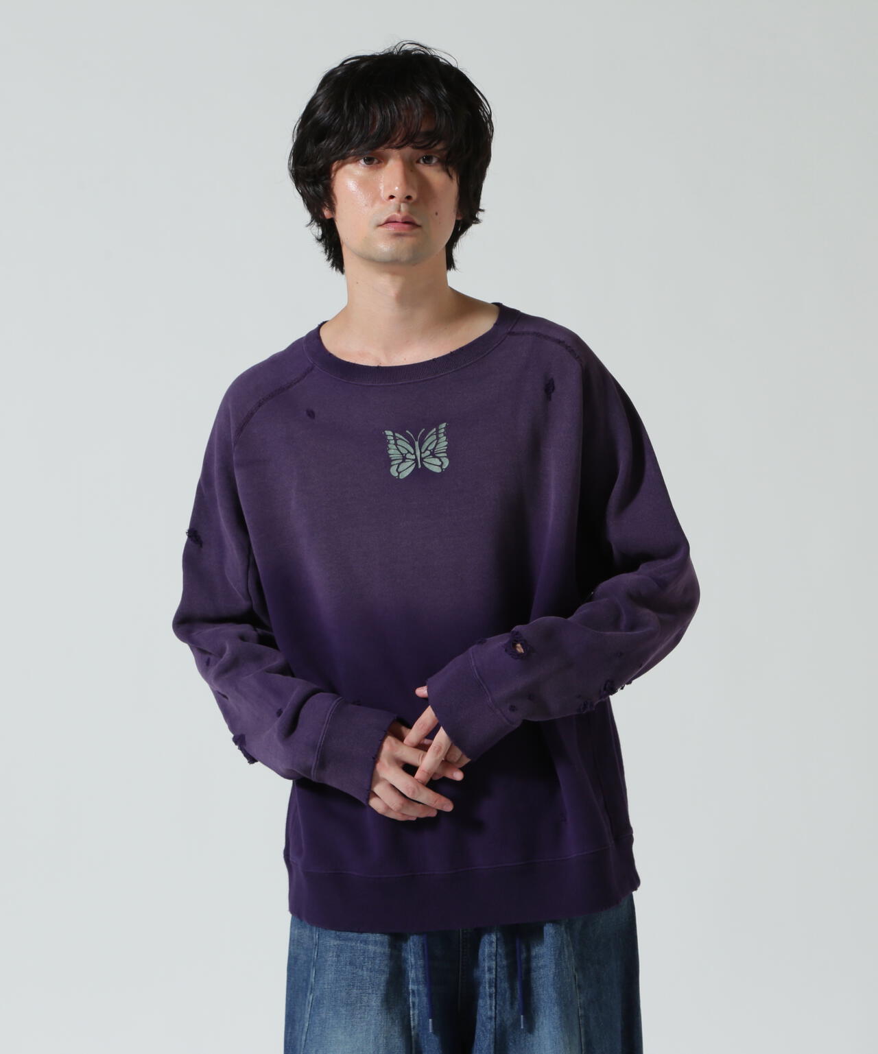NEEDLES ニードルズ / Deconstructed SweatShirt-FrenchTerry