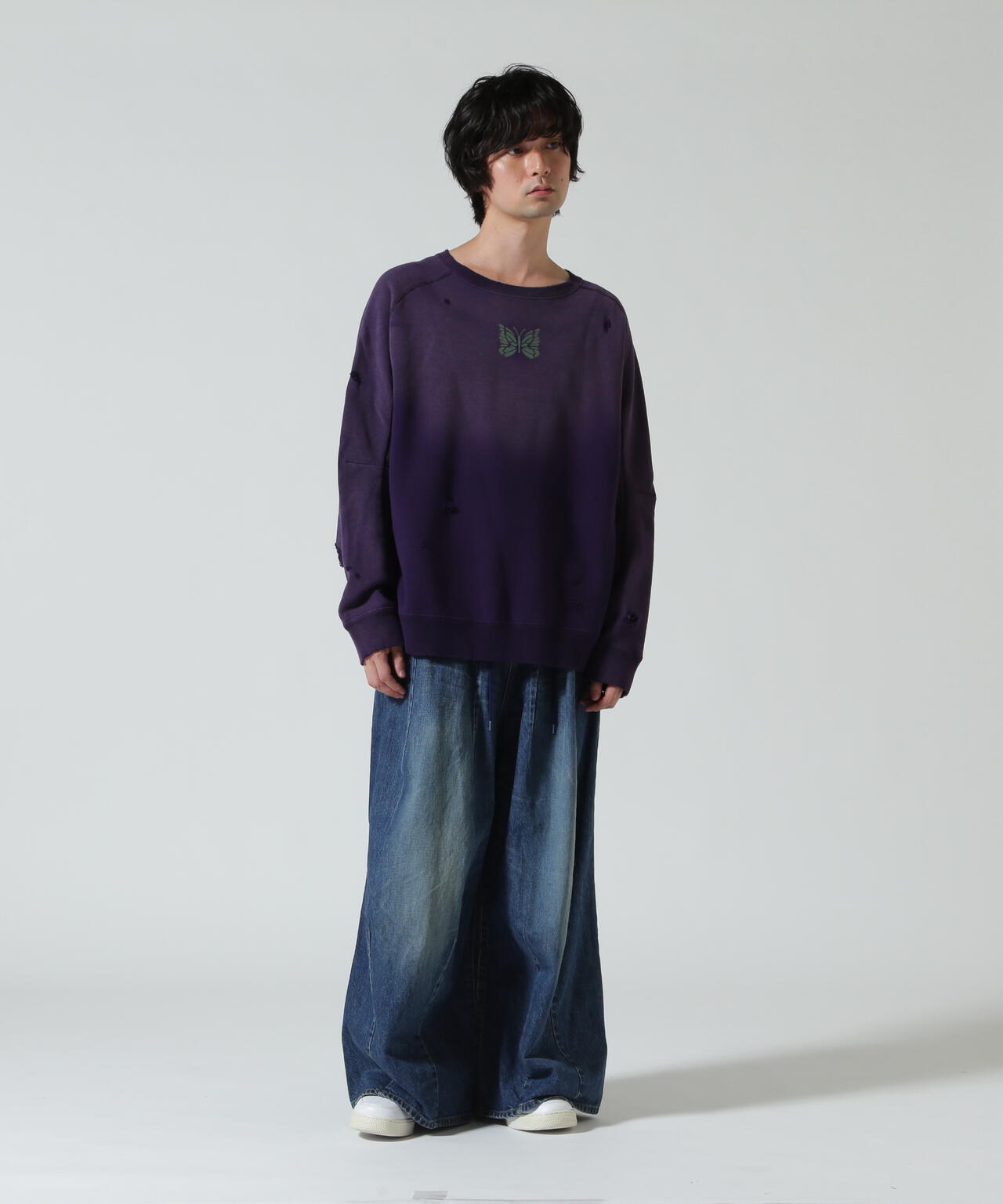 NEEDLES ニードルズ / Deconstructed SweatShirt-FrenchTerry