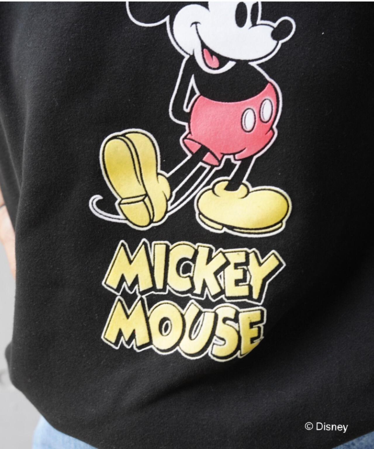 GOOD ROCK SPEED (グッドロックスピード) 別注/ミッキー/フロッキースウェット/UNISEX
