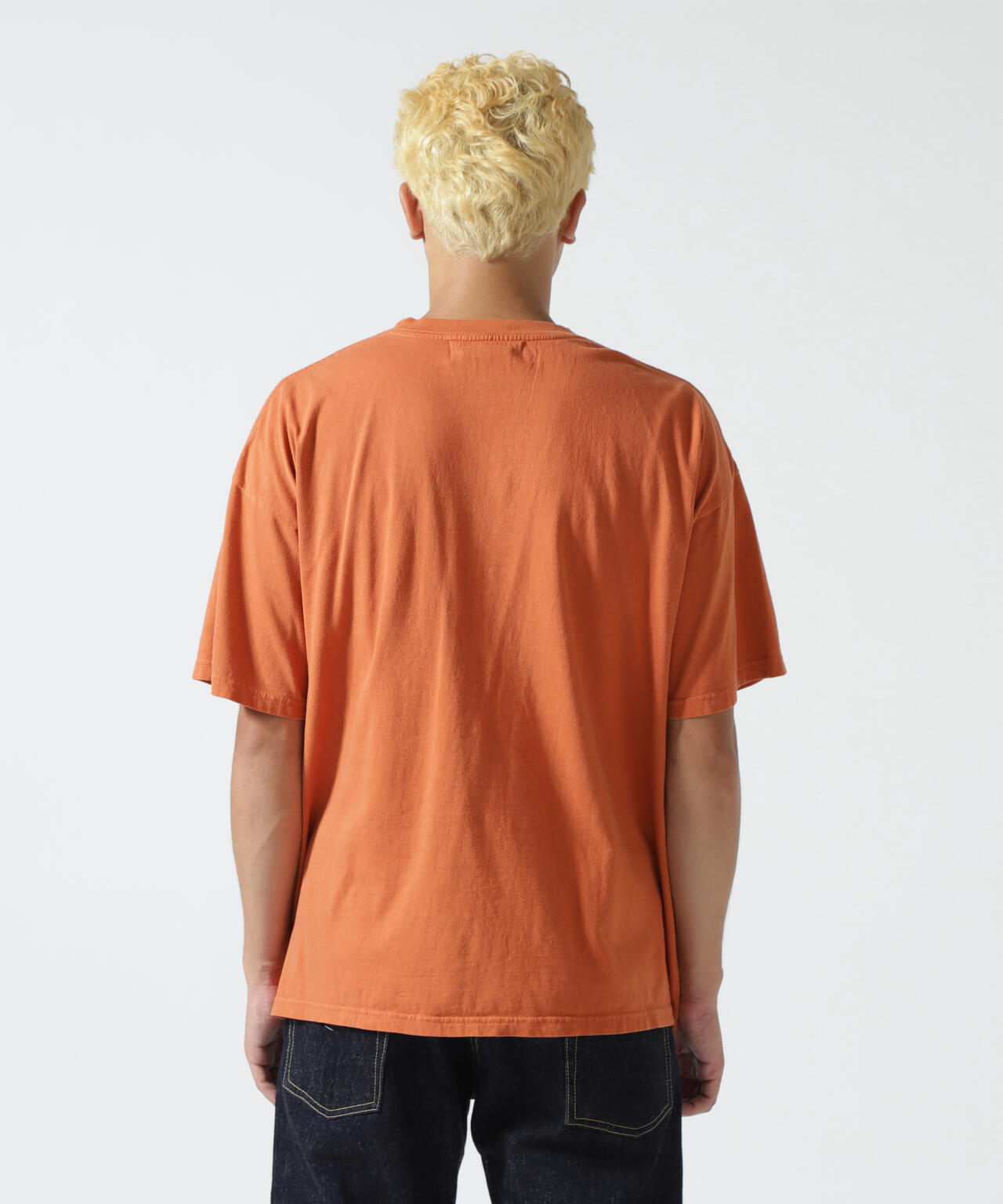 REMI RELIEF(レミレリーフ) 別注20/-天竺BIGサイズTシャツ(MOSS POINT