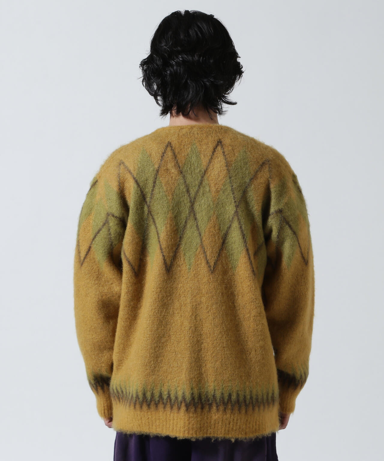 NEEDLES / ニードルズ / Mohair Cardigan - Argyle | B'2nd（ビー