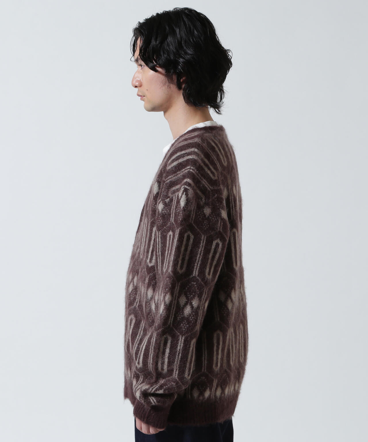 NEEDLES / ニードルズ / Mohair Cardigan - Geometric | B'2nd（ビー