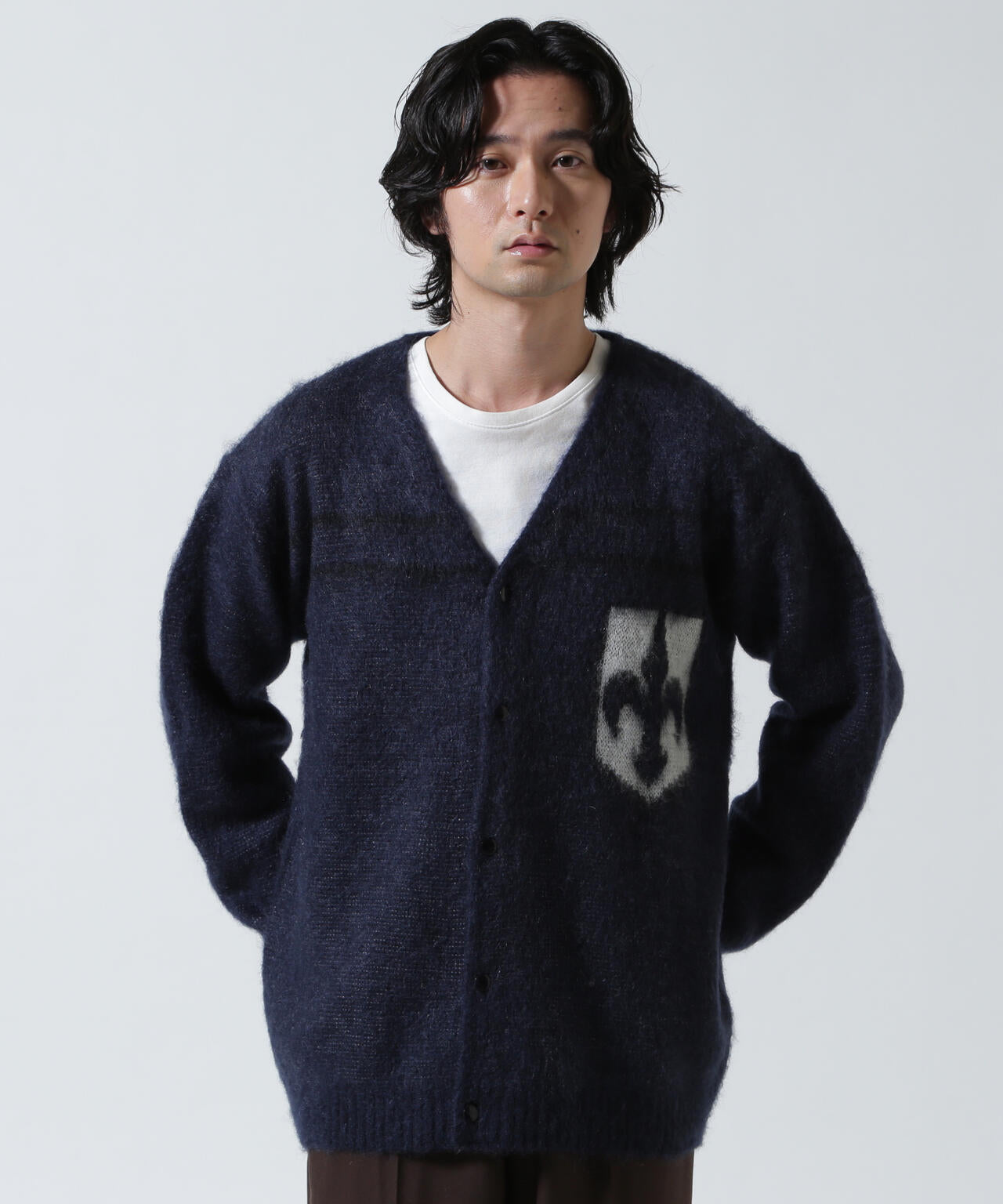 NEEDLES / ニードルズ / Mohair Cardigan - Emblem
