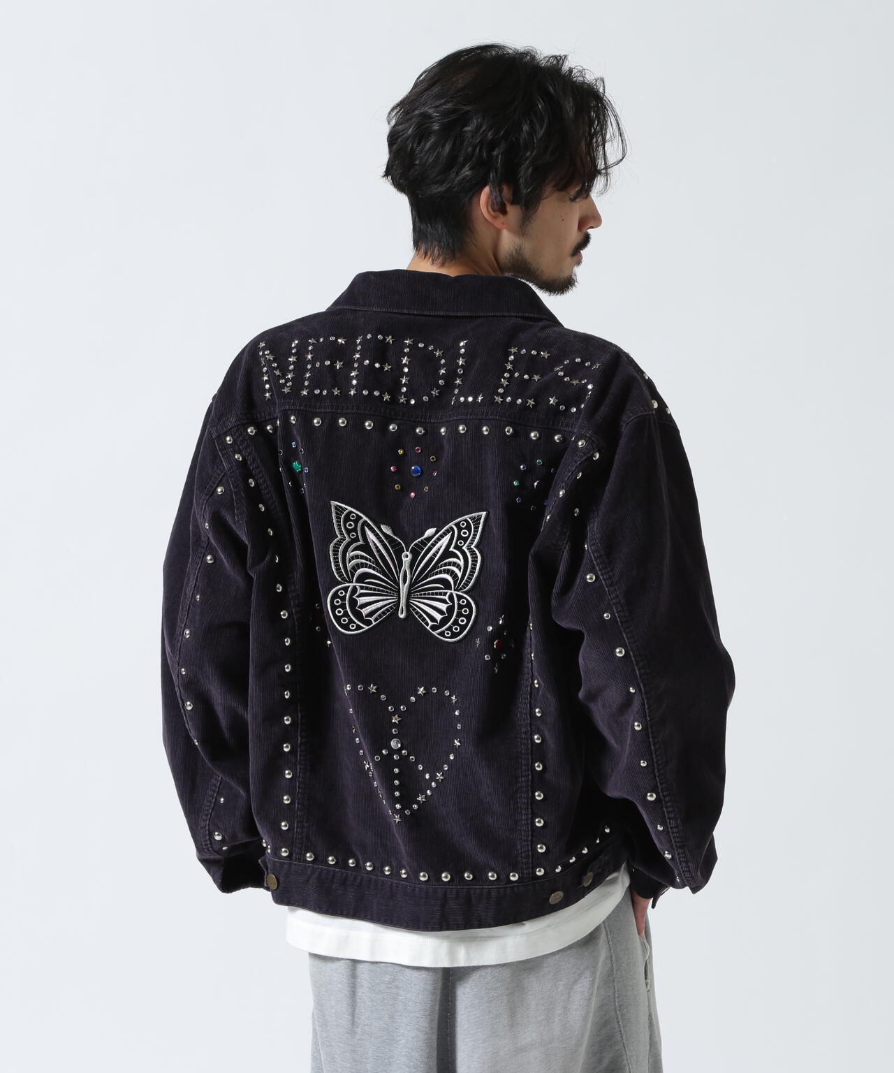 NEEDLES / ニードルズ / Studded Jean Jacket - 14W Corduroy | B'2nd