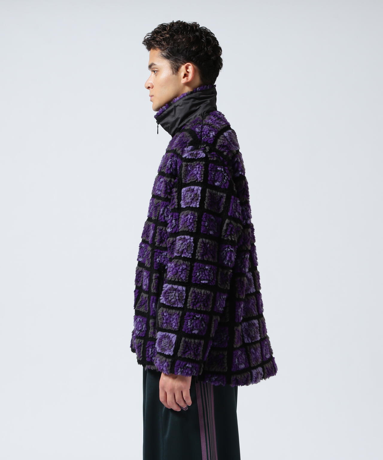 NEEDLES / ニードルズ / Fur Jacket - Papillon Plaid Pile