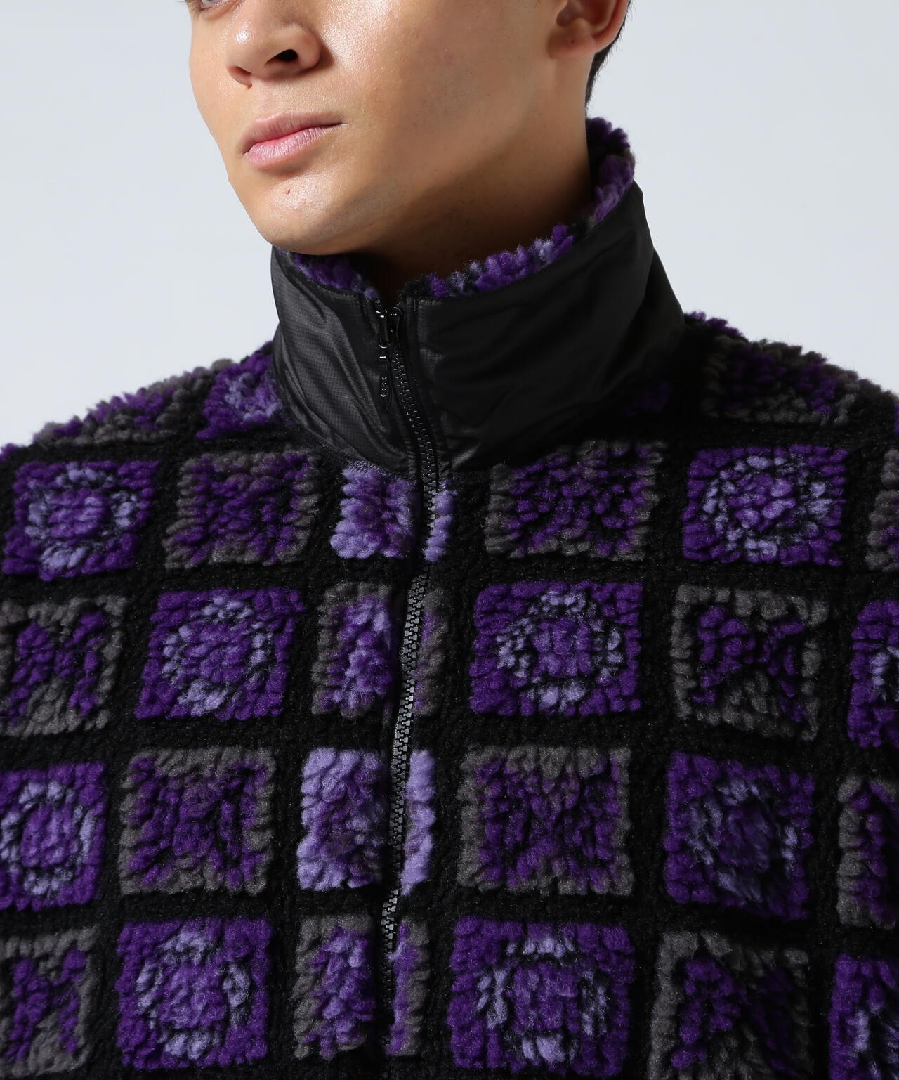 NEEDLES / ニードルズ / Fur Jacket - Papillon Plaid Pile